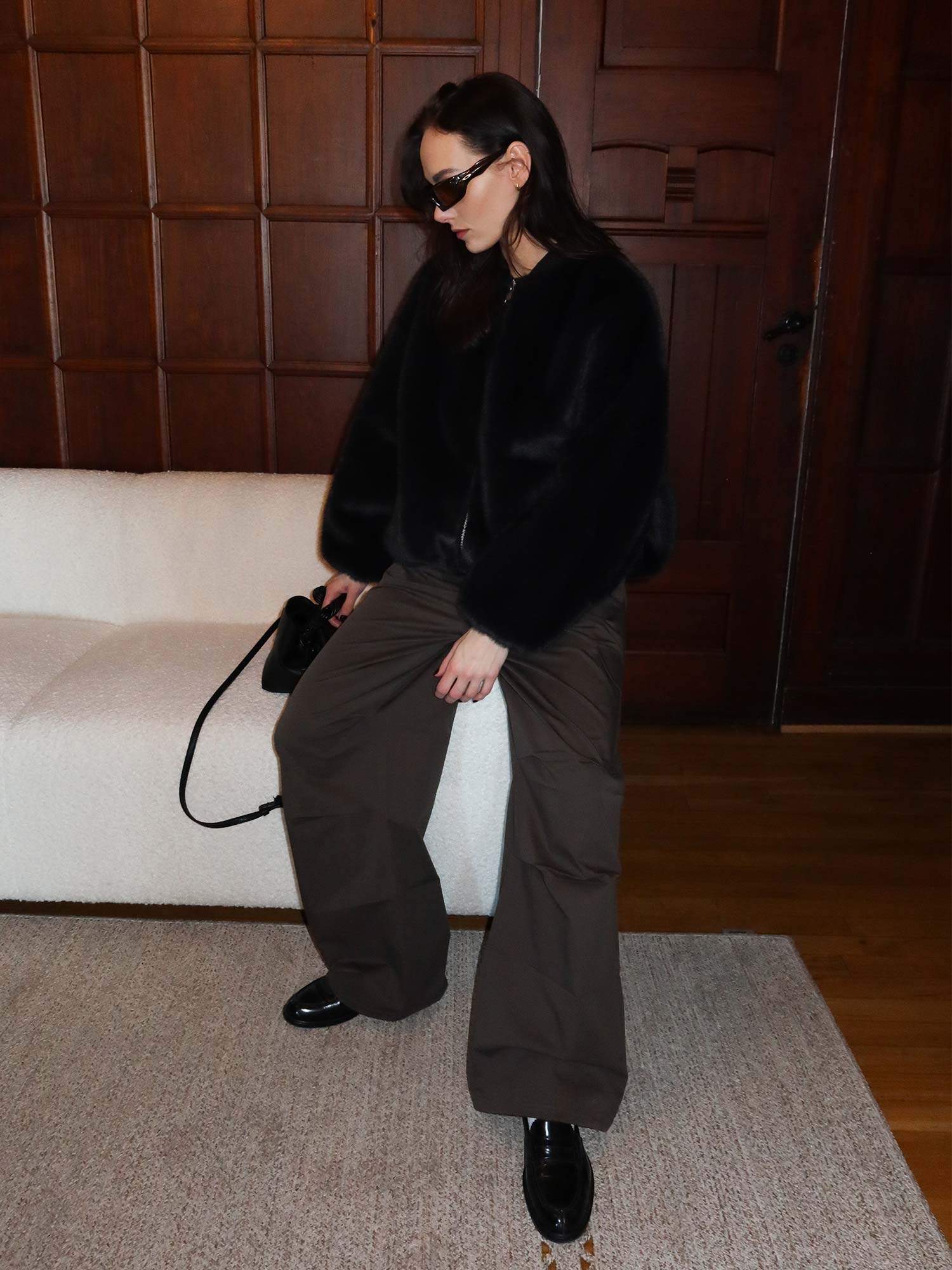 Enbel Pants - Washed Dark Olive