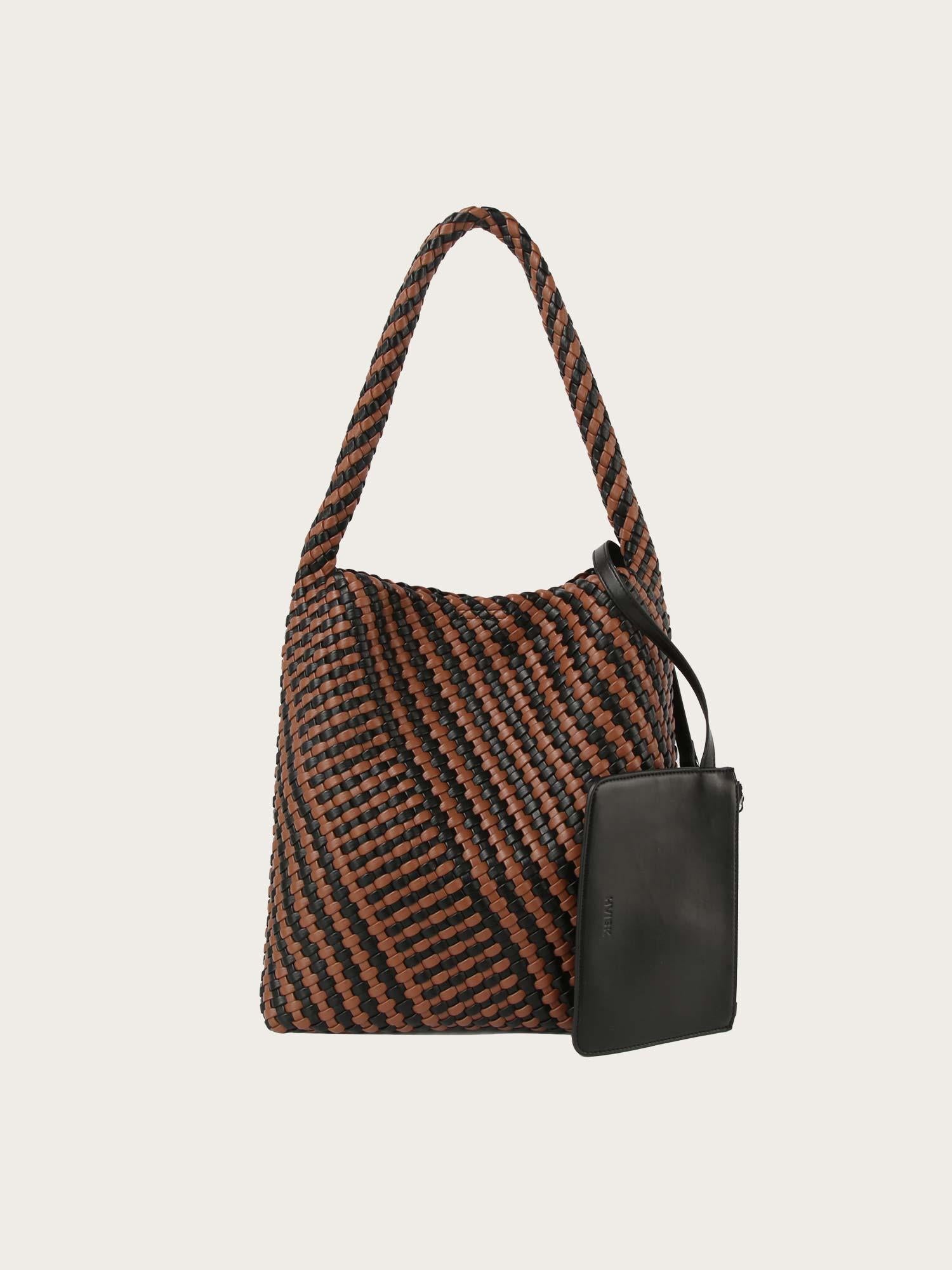 Hobo Braided Soft Structure - Brown Caramel