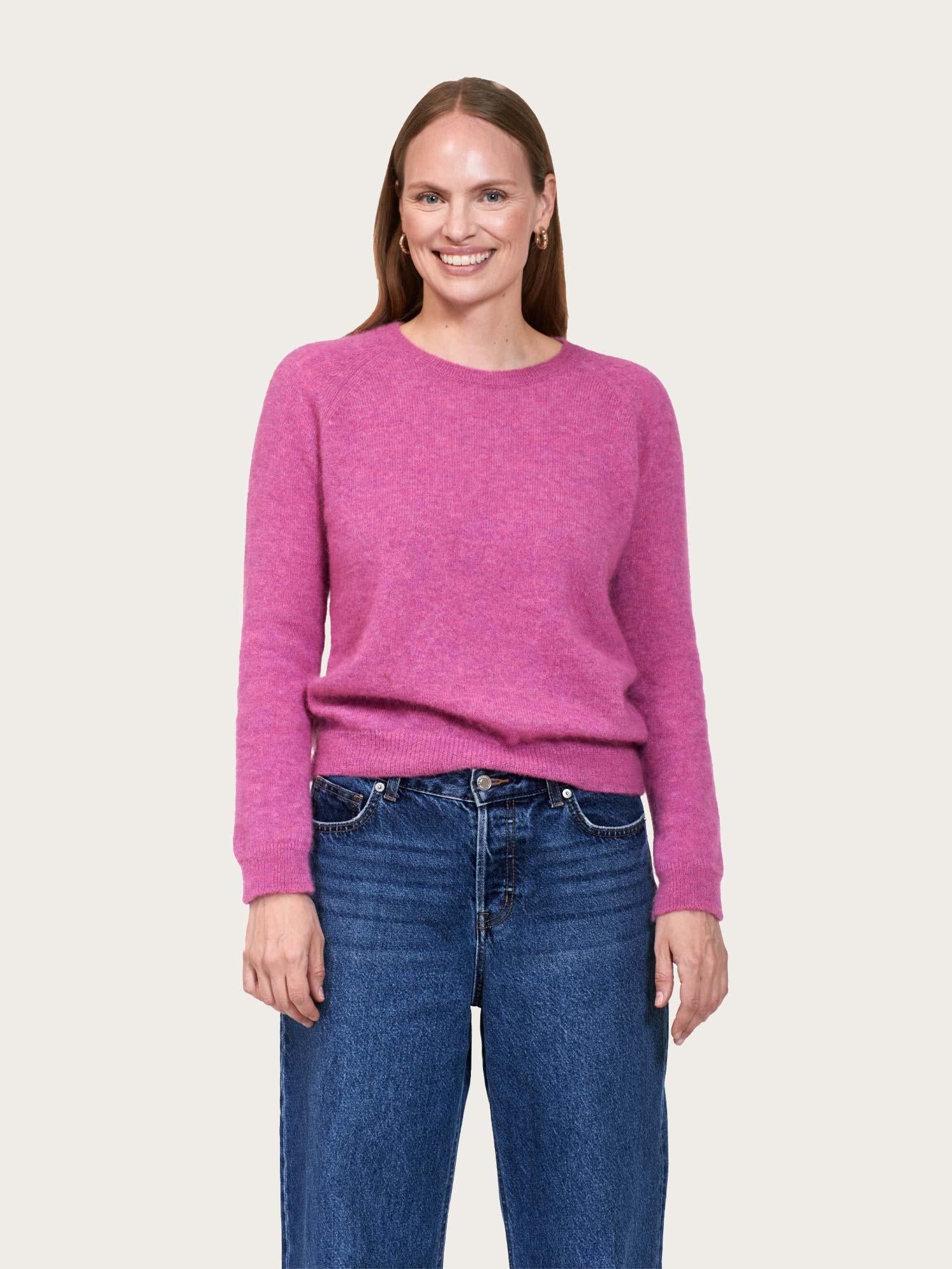 Fiona Sweater - Soft Fuchsia