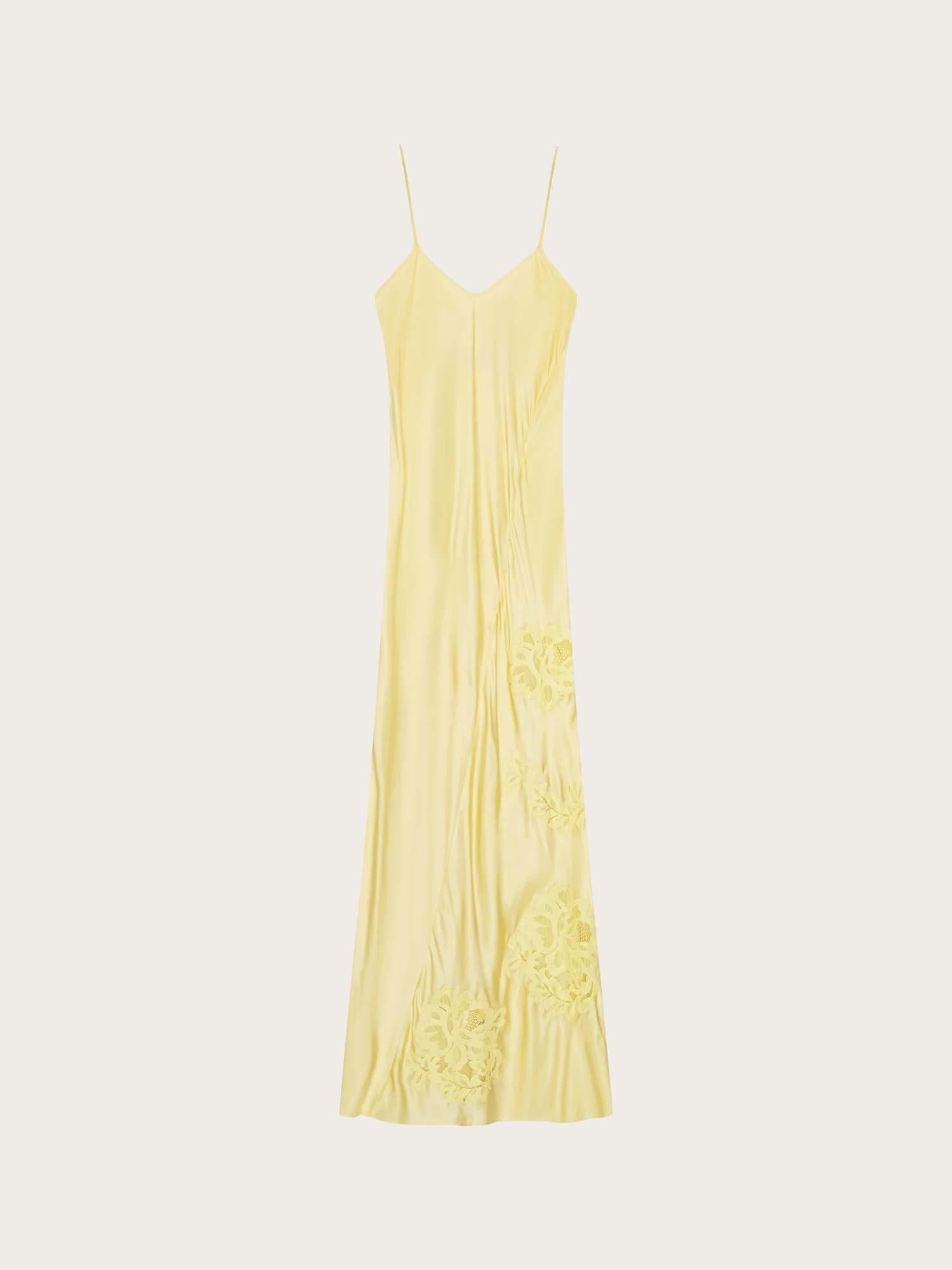 Isla Dress - Pale Lime