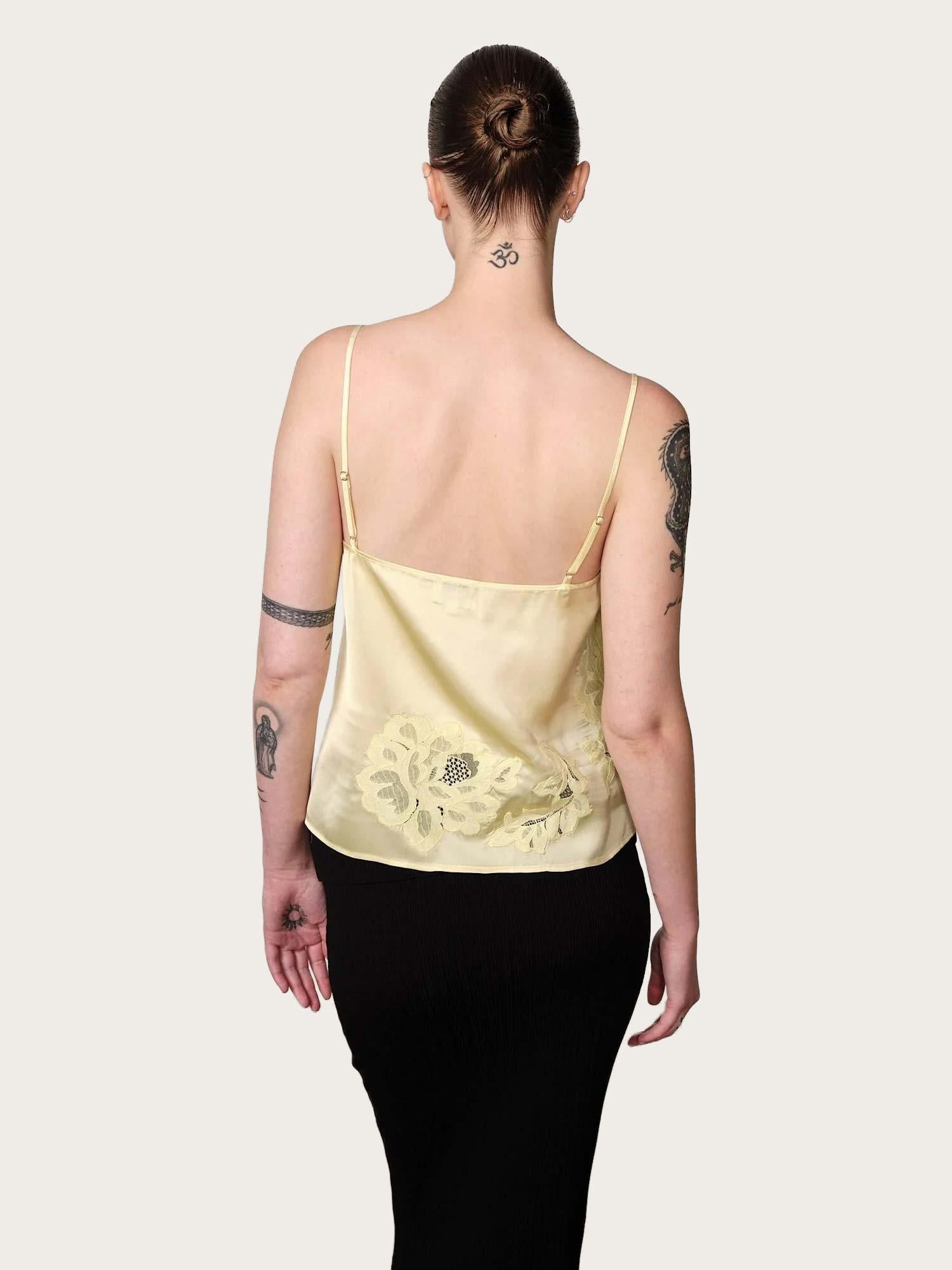 Frida Top - Pale Lime