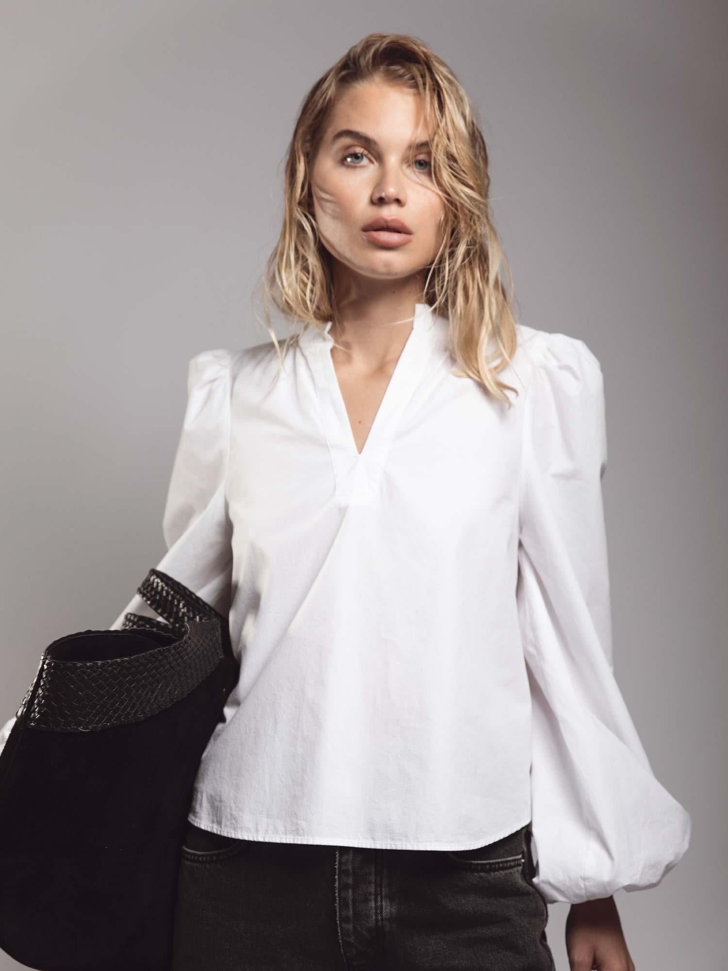 Infinity Blouse - White