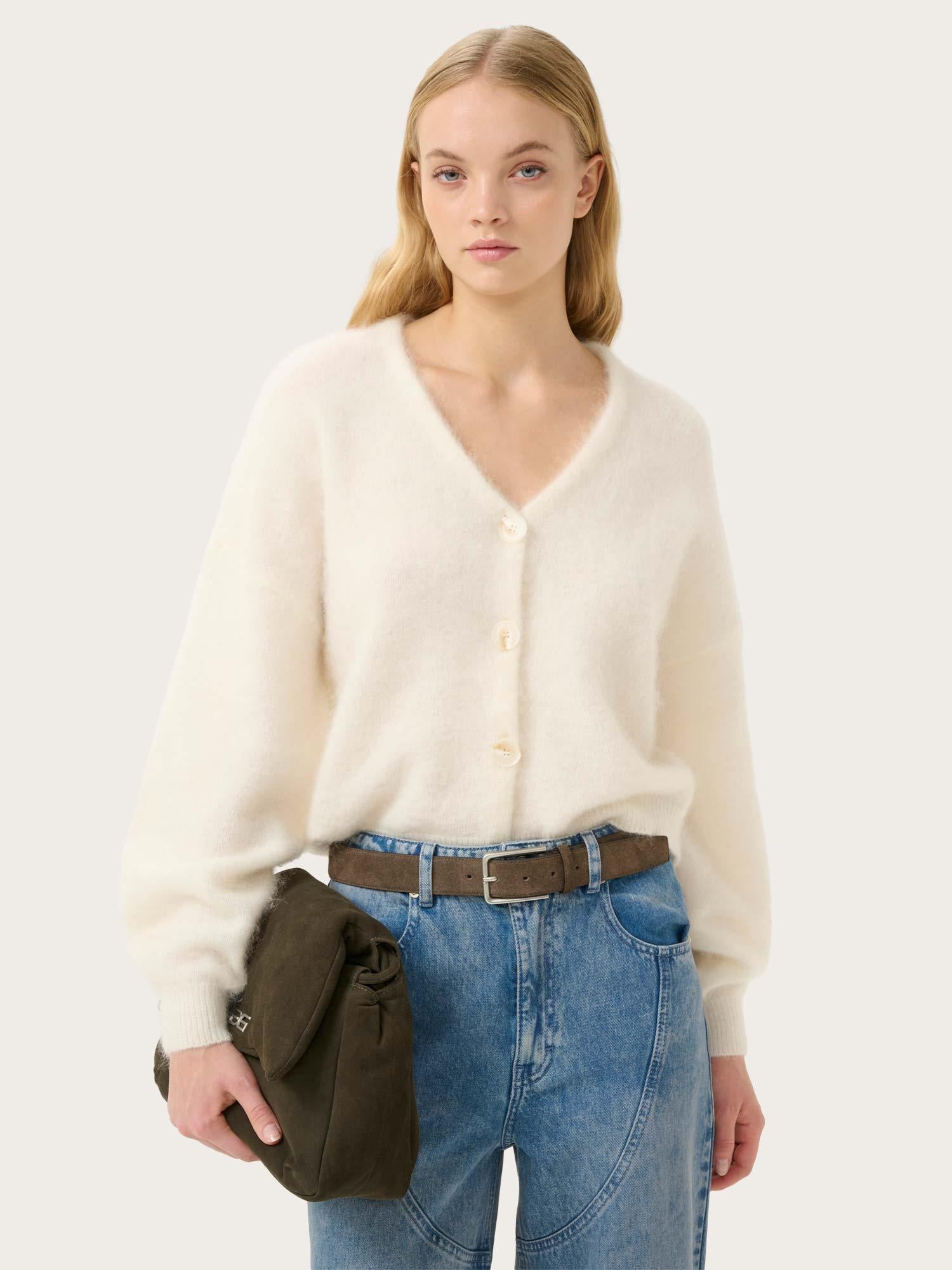 Debbie Cardigan - Egret