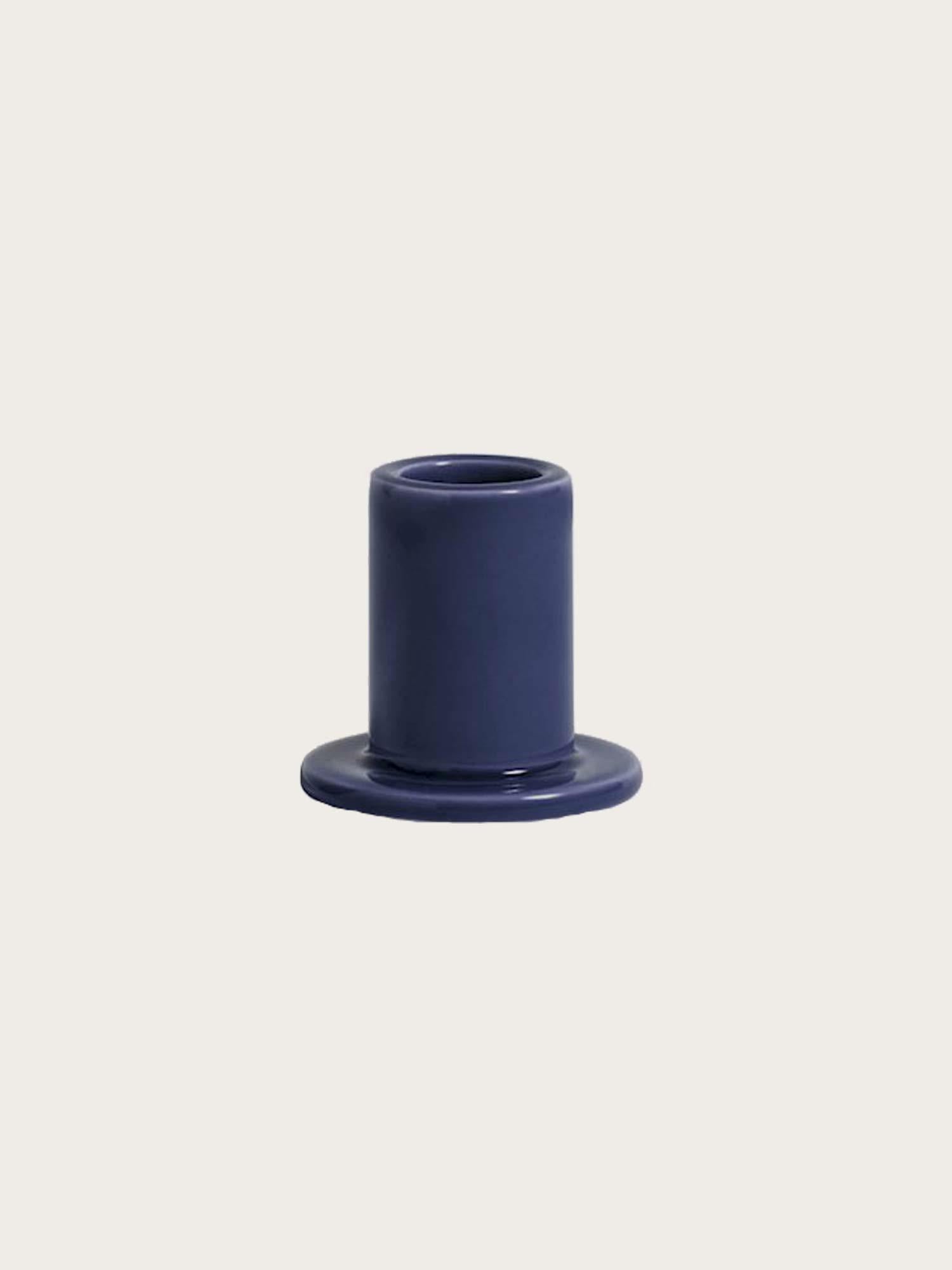 Tube Candleholder Small - Midnight Blue