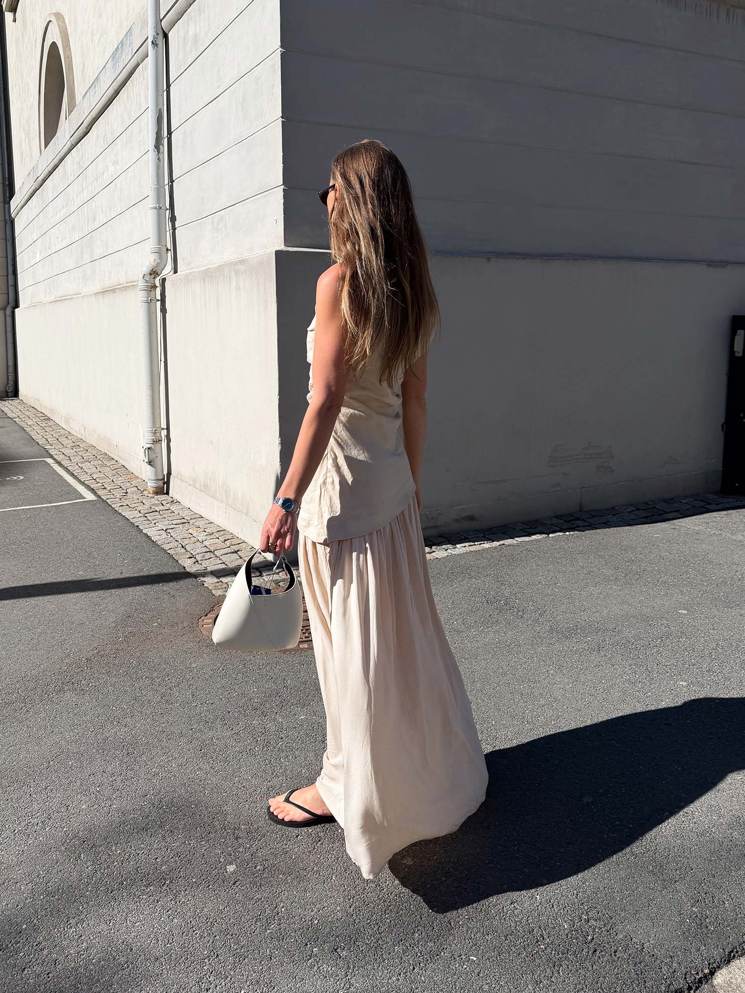 Roma Maxi Dress - Panna