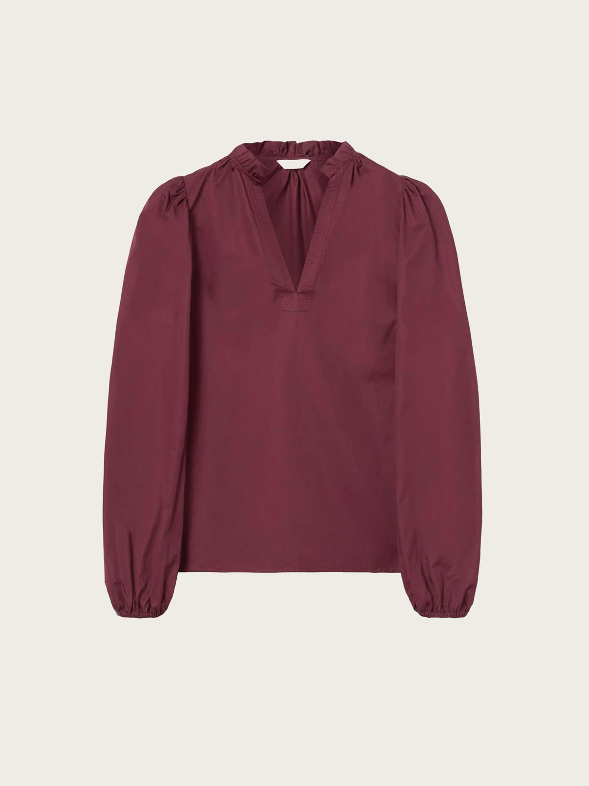 Infinity Blouse - Dark Red