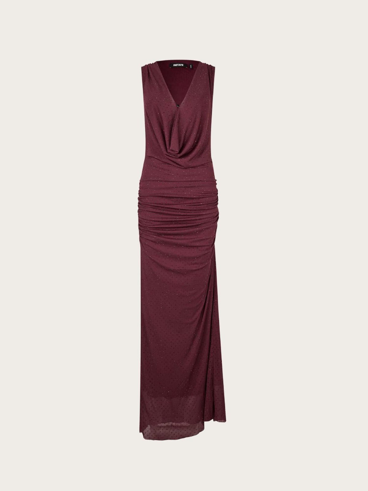 Maxi Halterneck Dress - Port Royale Comb