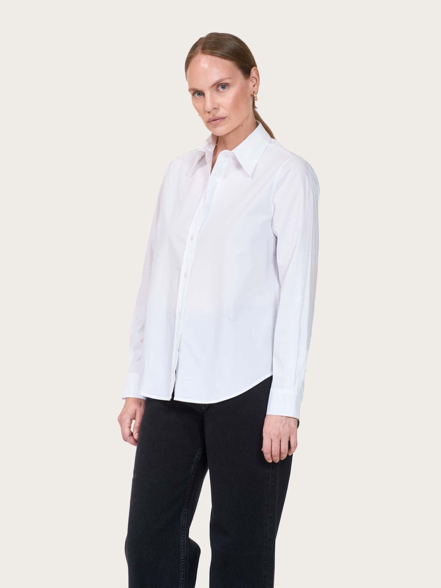 Coven Poplin Shirt - White