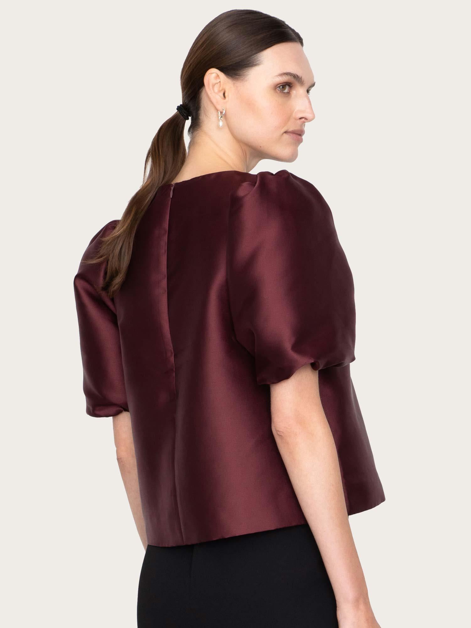 Becca Blouse - Bordeaux