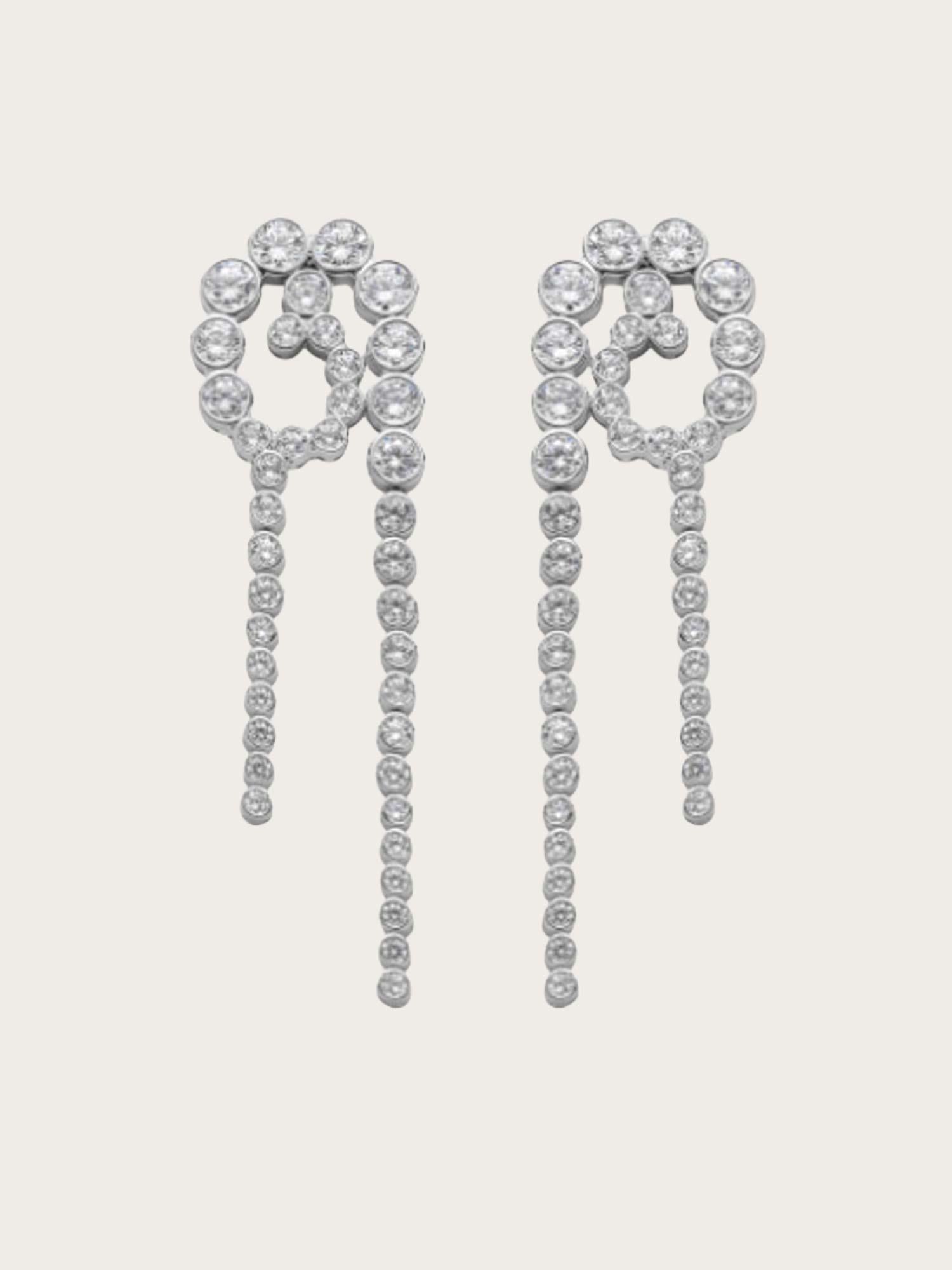 The Vivid Earrings - Silver