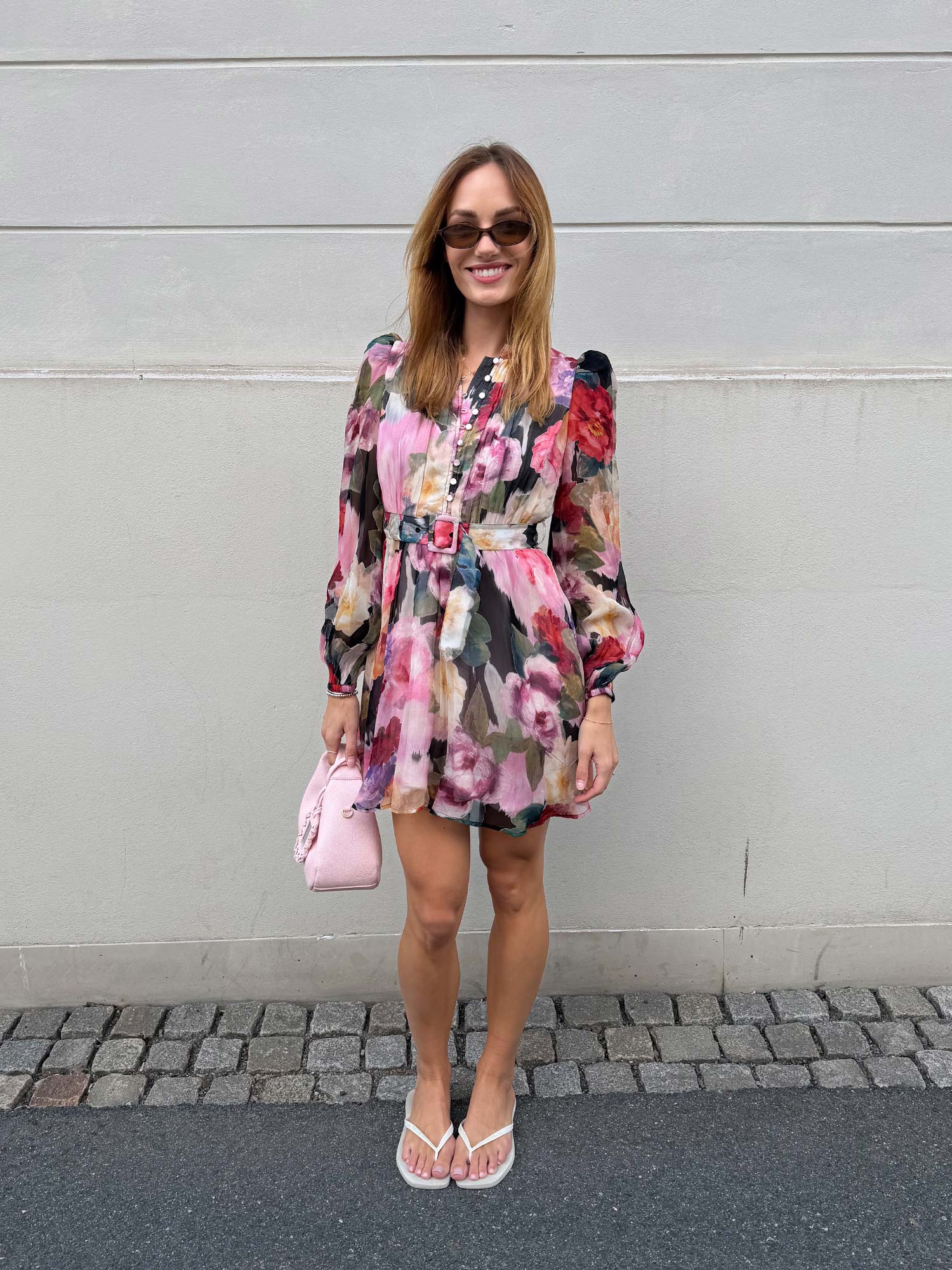 Organza Mini Dress - Winter Breeze