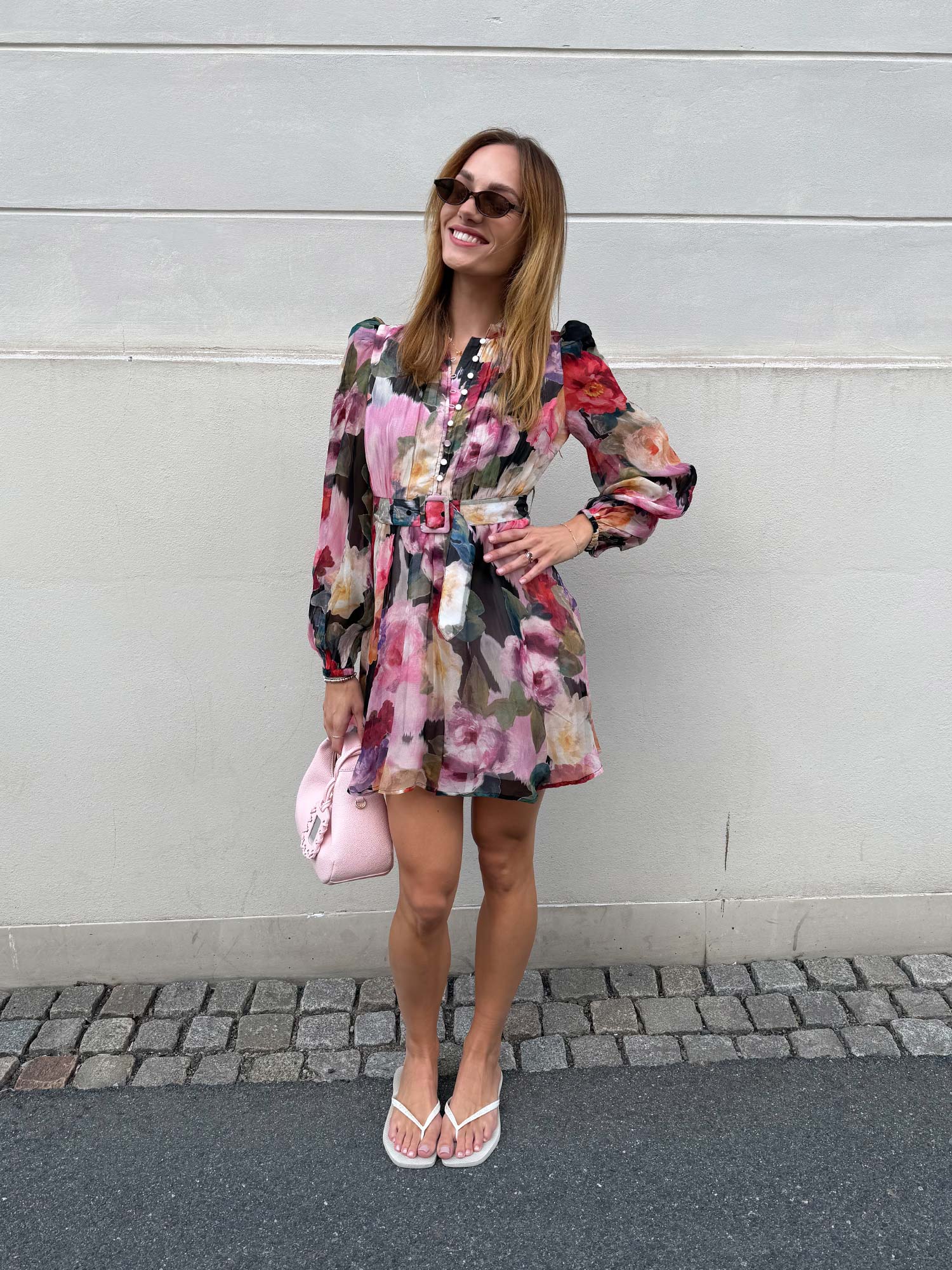 Organza Mini Dress - Winter Breeze