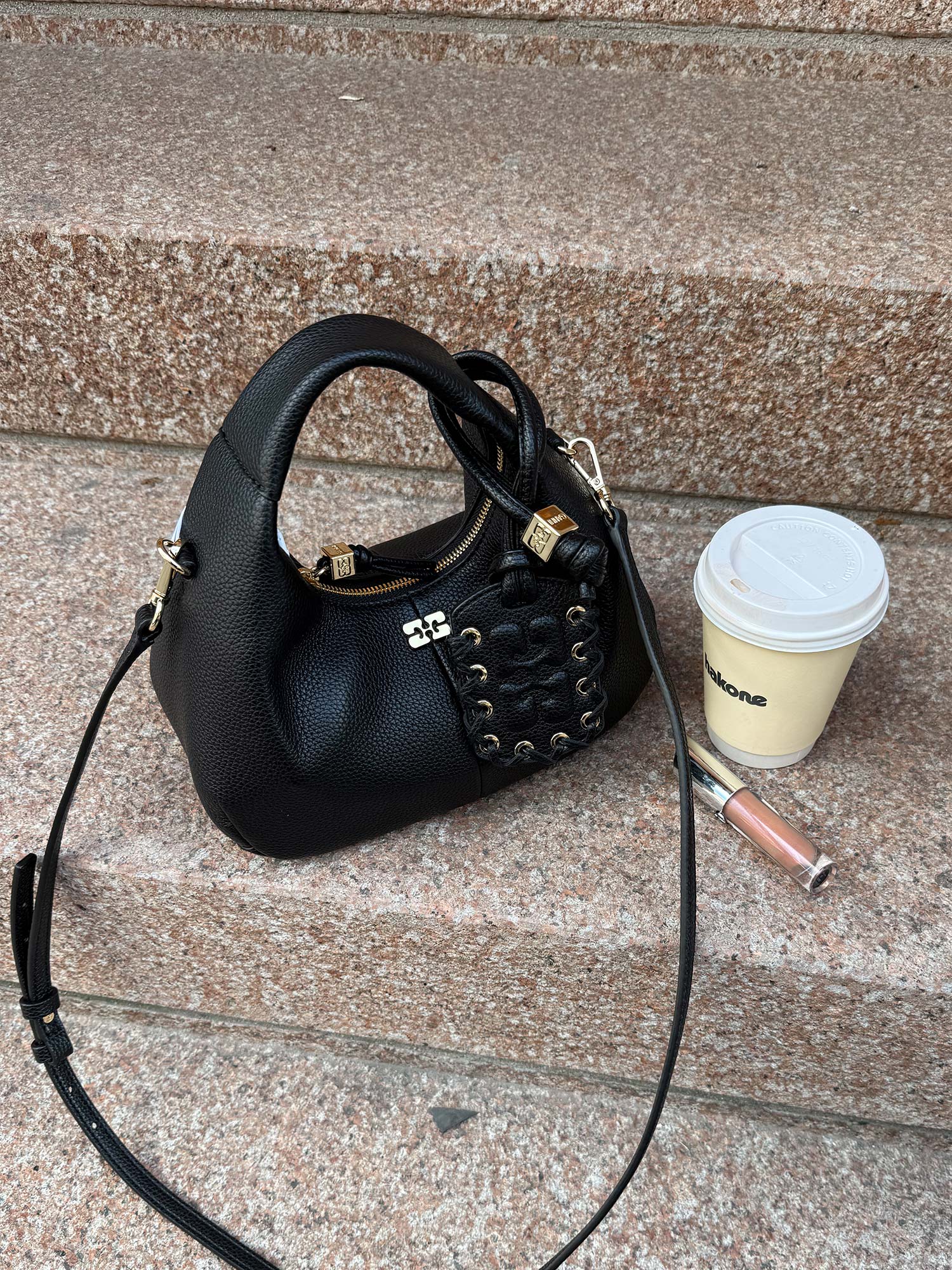 Hobo Mini Grained - Black