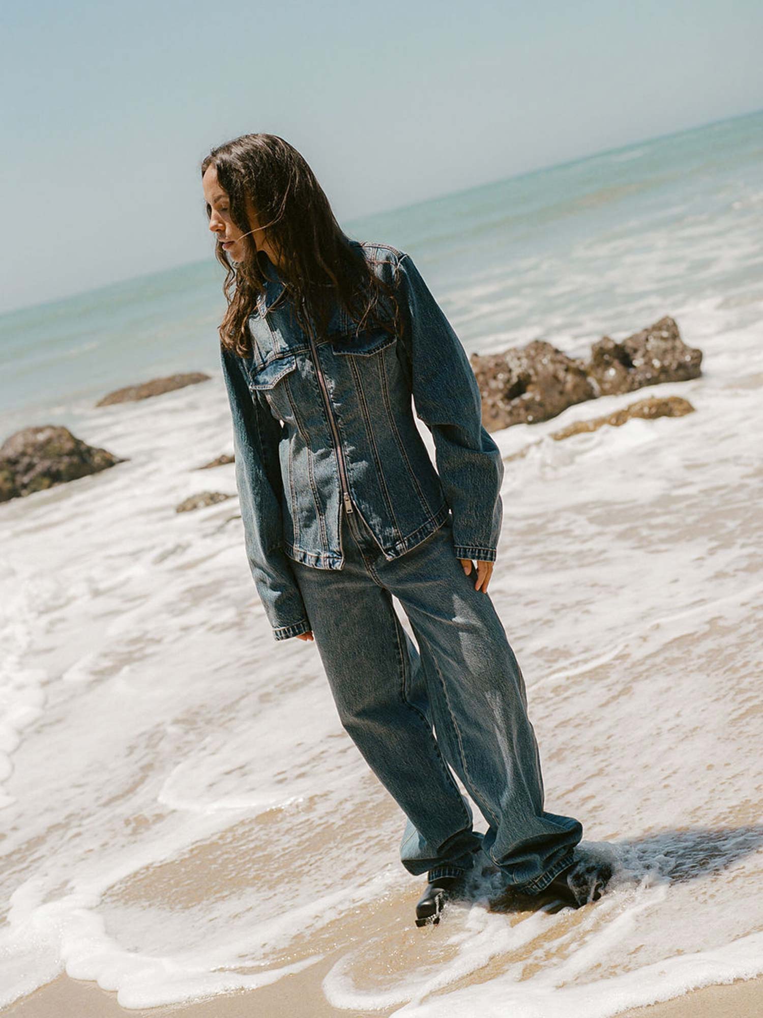 Melu Jacket - Classic Mid Blue