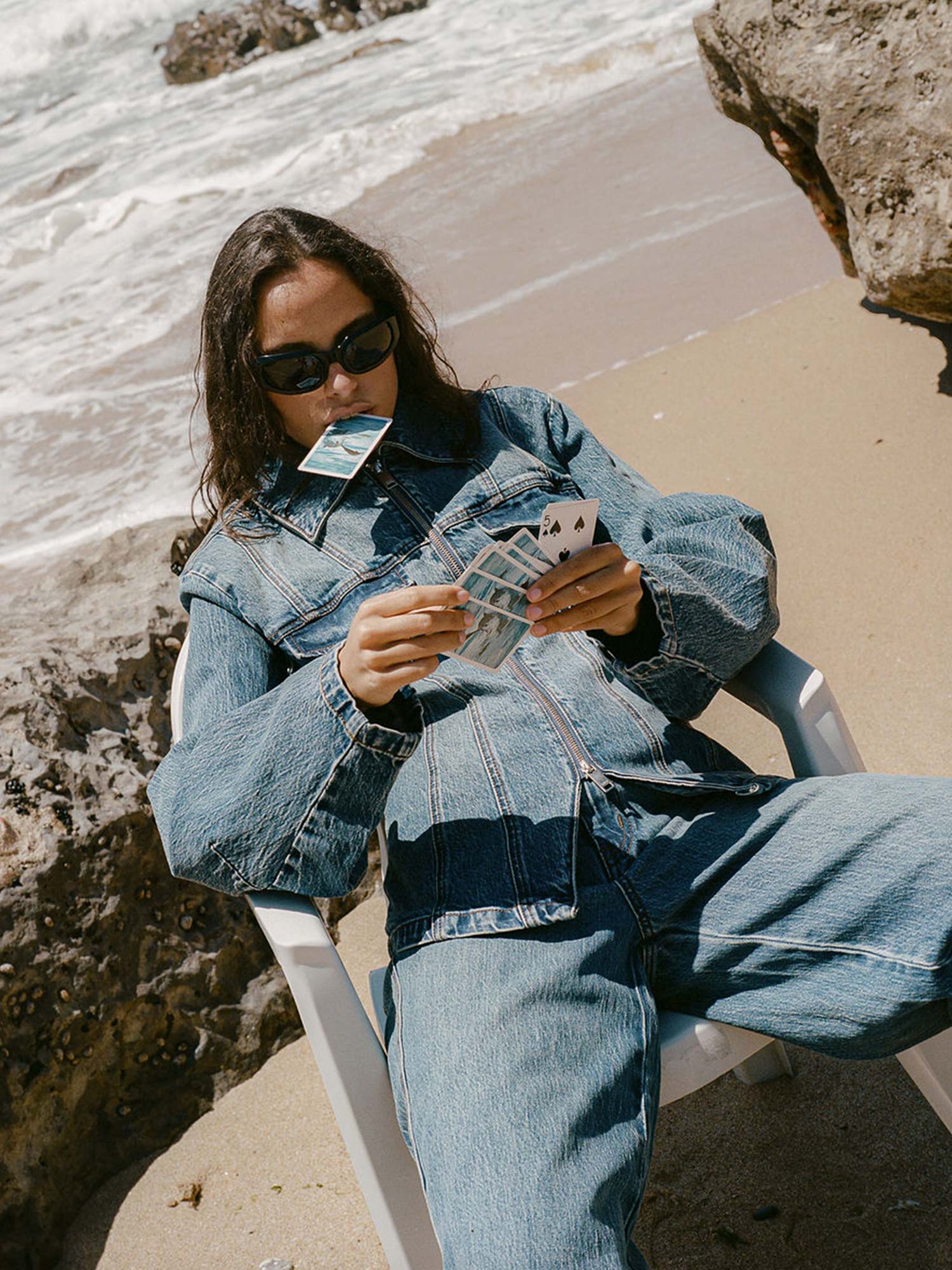 Melu Jacket - Classic Mid Blue