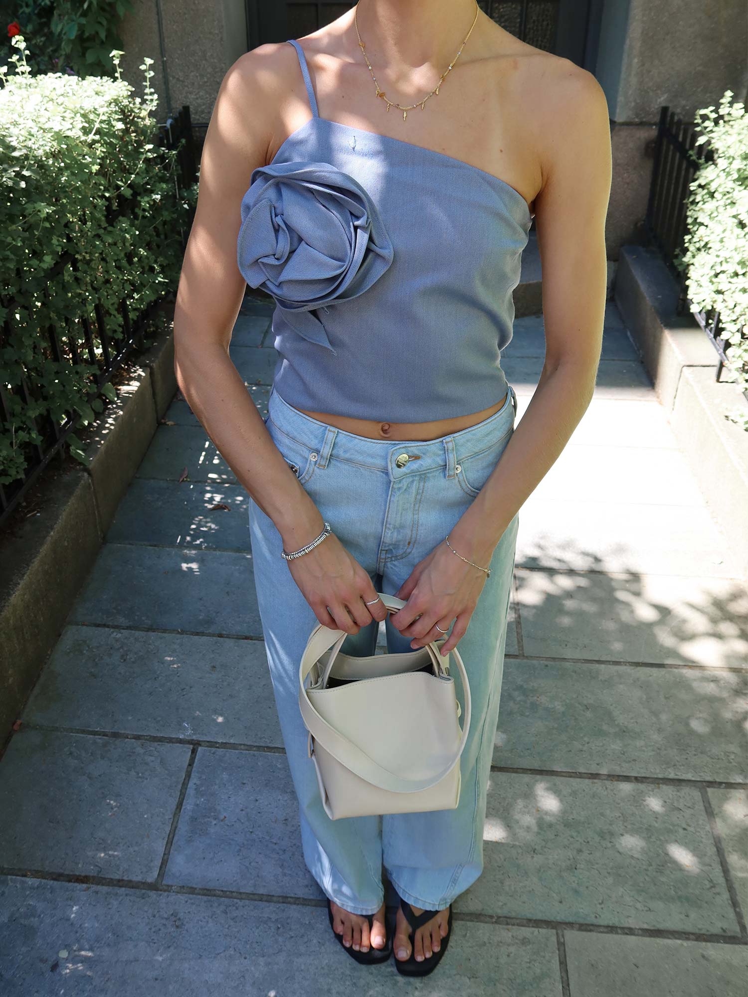 Wendi Top - Dusty Blue