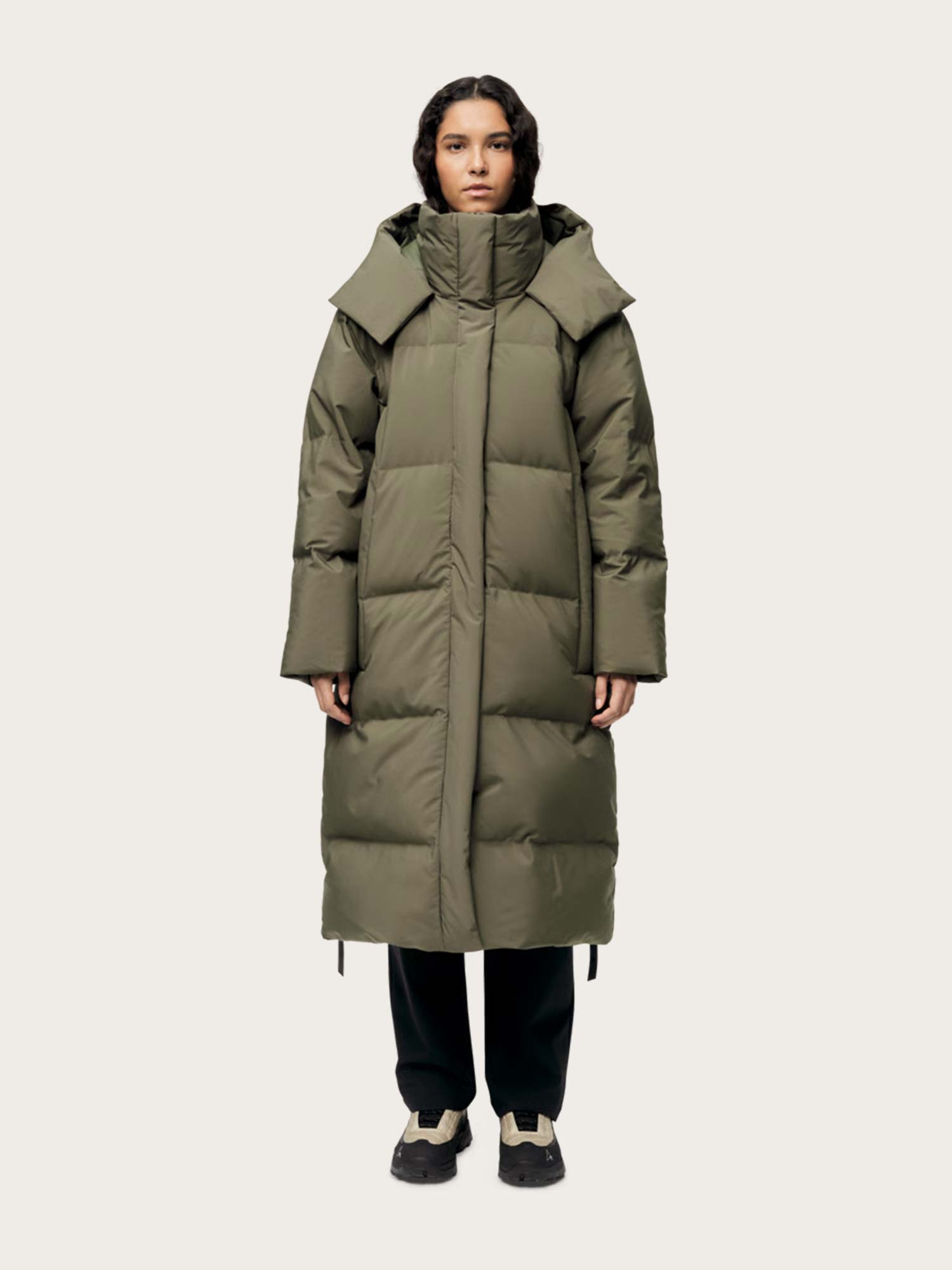Stranda Down Coat - Grape Leaf