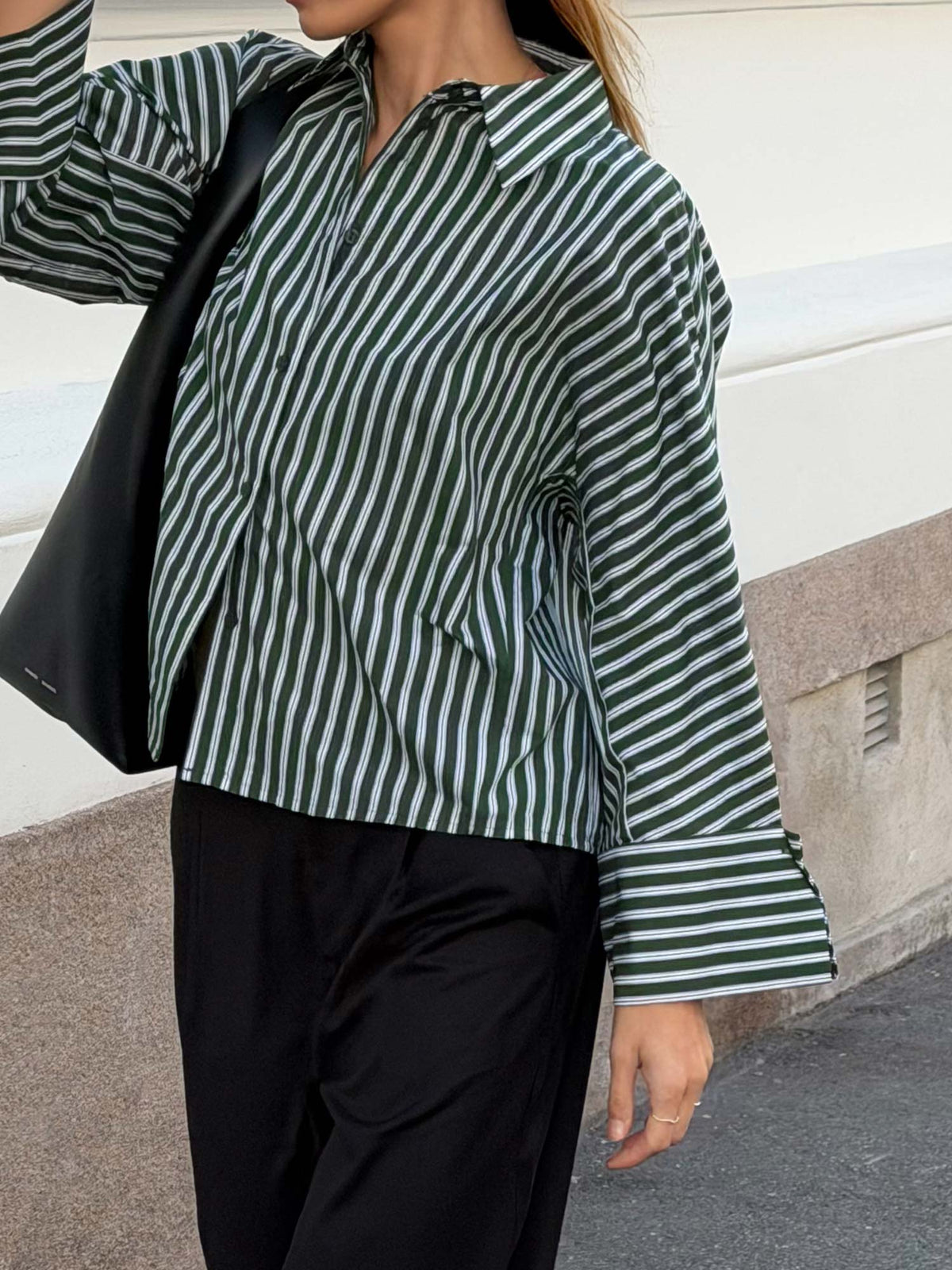 Atari Shirt - Green Stripe