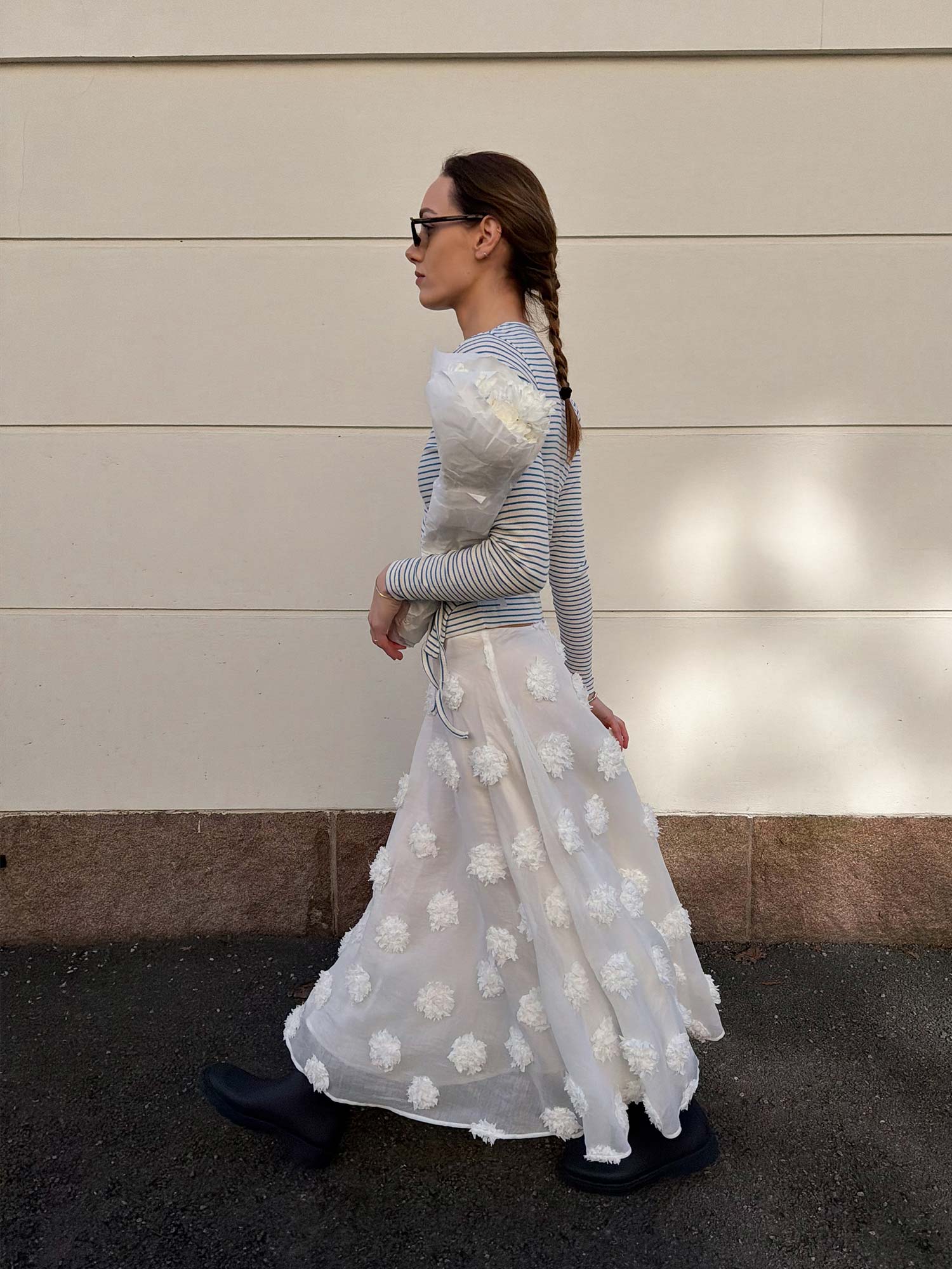 William Skirt - White