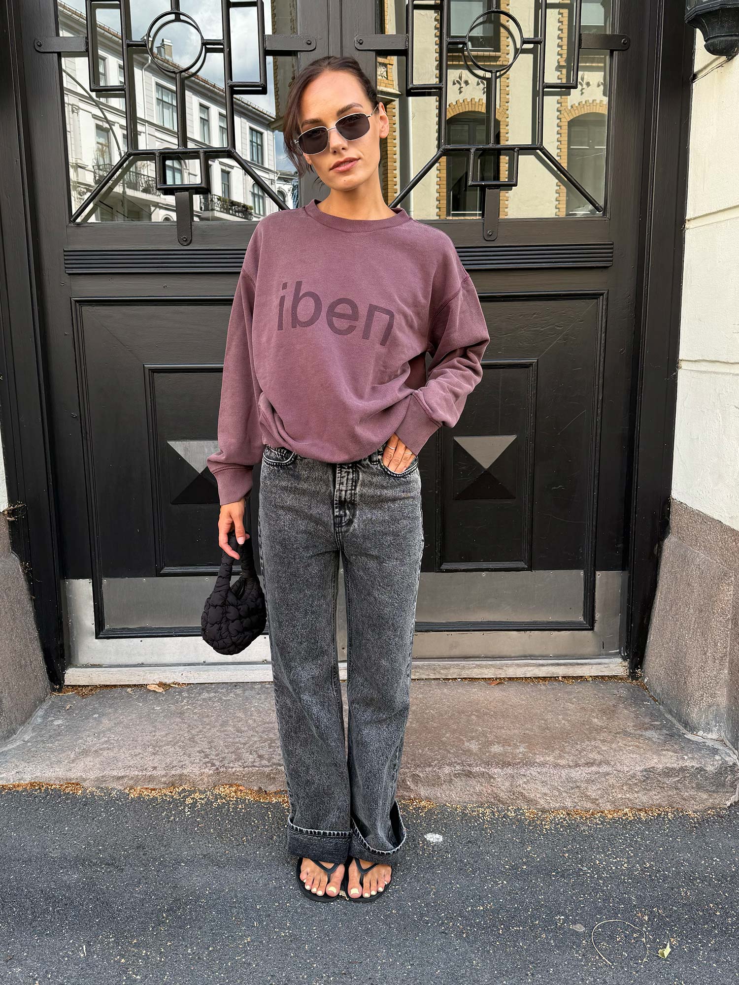 Rocky Sweater - Washed Burgundy