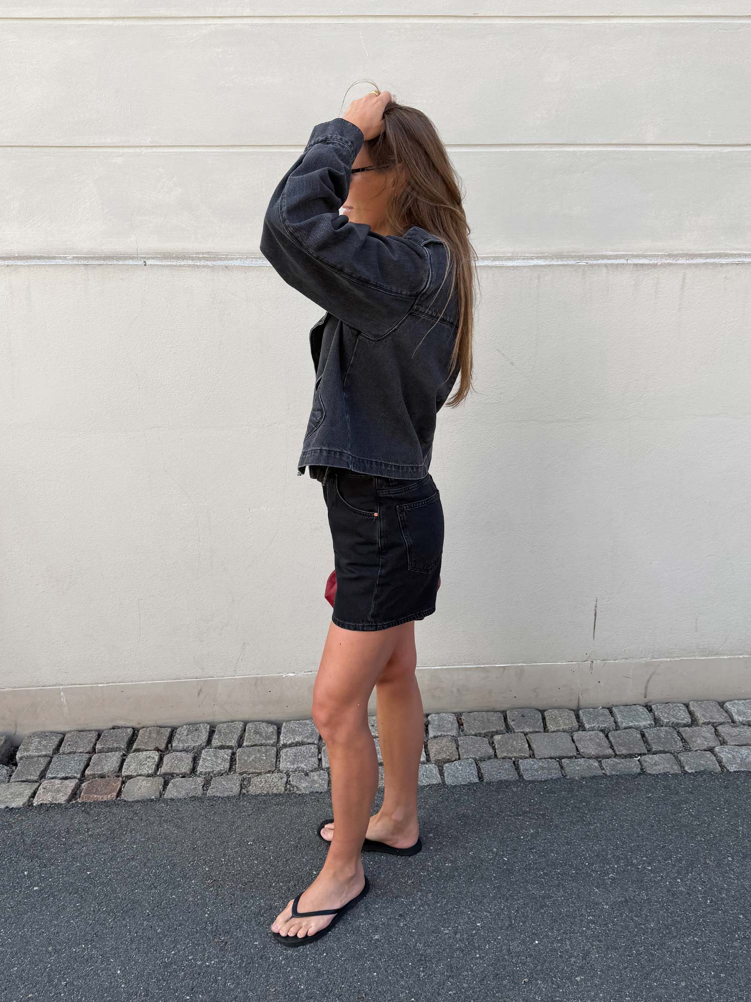 Reign Denim Jacket - Graphite Grey