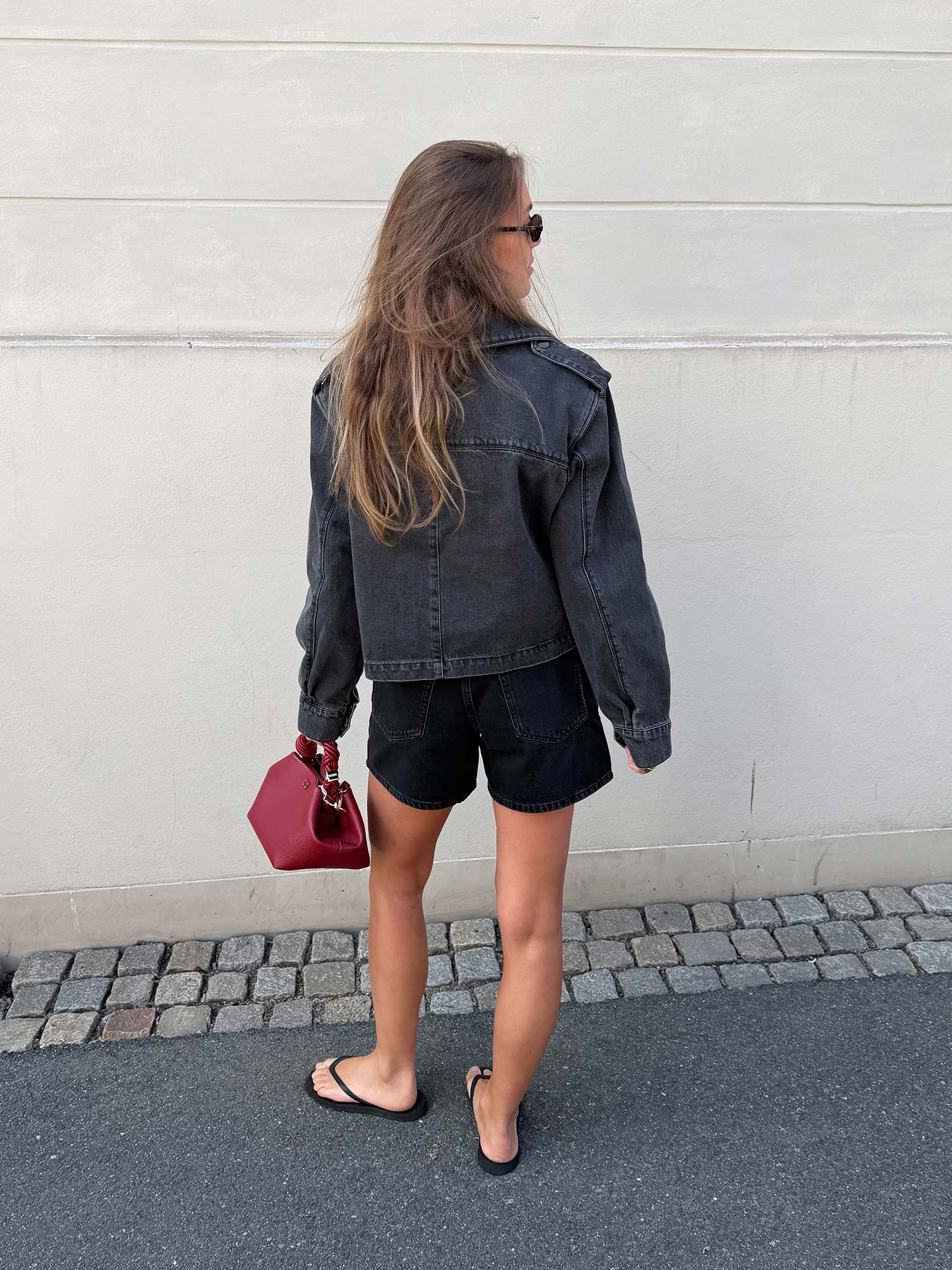 Reign Denim Jacket - Graphite Grey