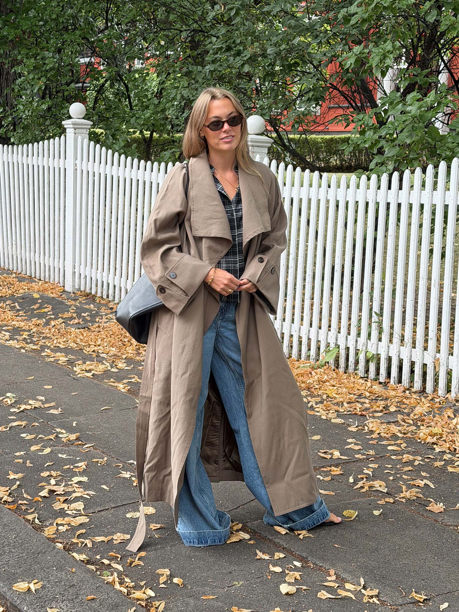 Atari Oversized Trenchcoat - Khaki