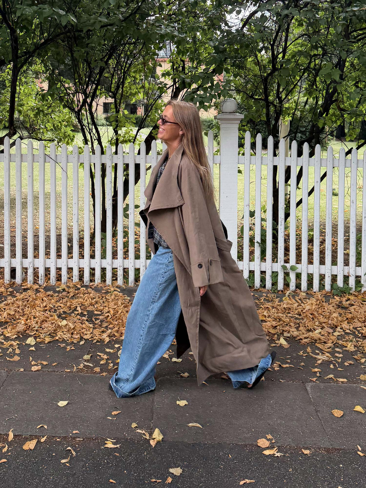 Atari Oversized Trenchcoat - Khaki