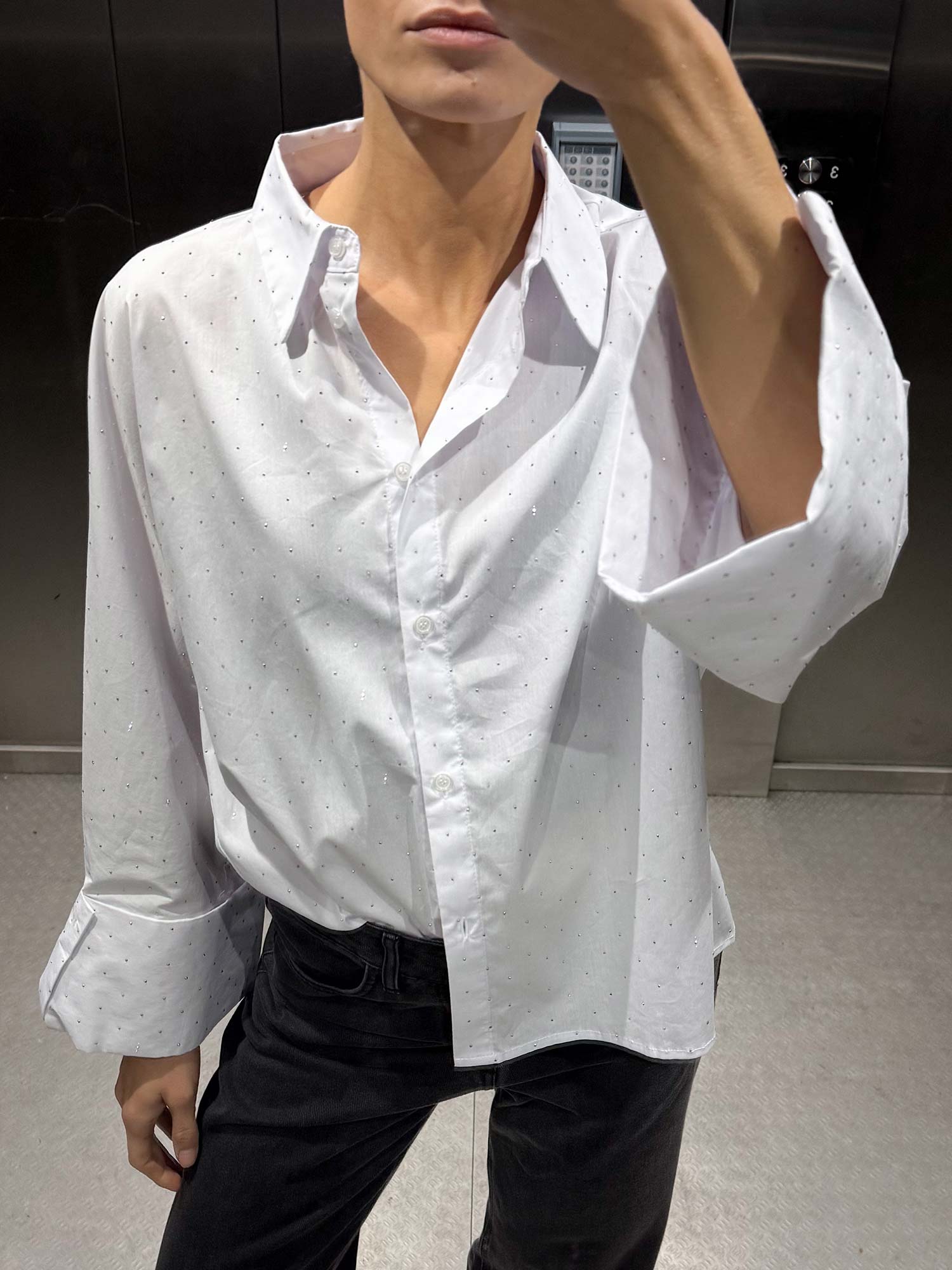 Atari Embellish Shirt - White