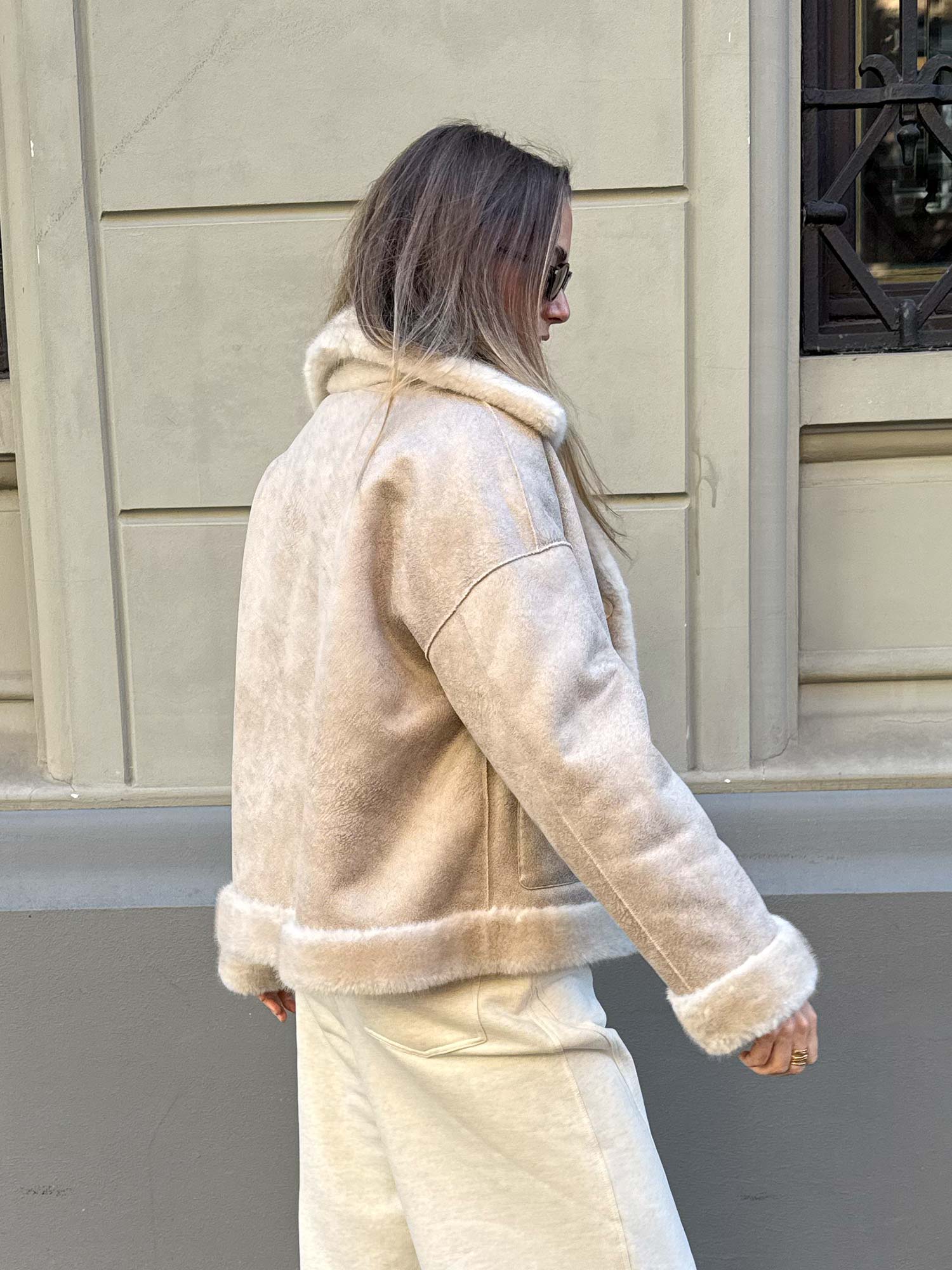 Faje Faux Mink - Beige