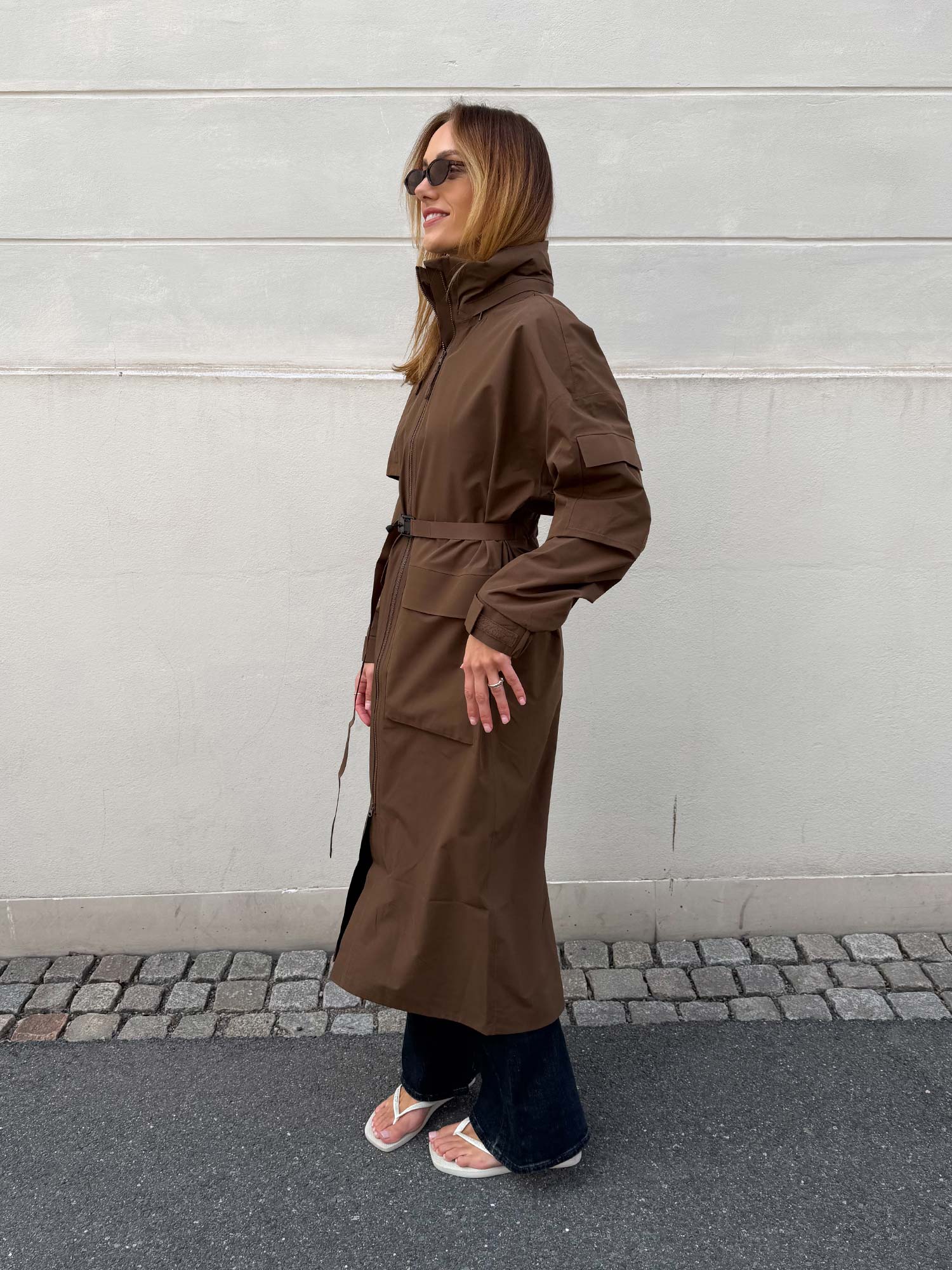 Klipra Coat - Brownstone