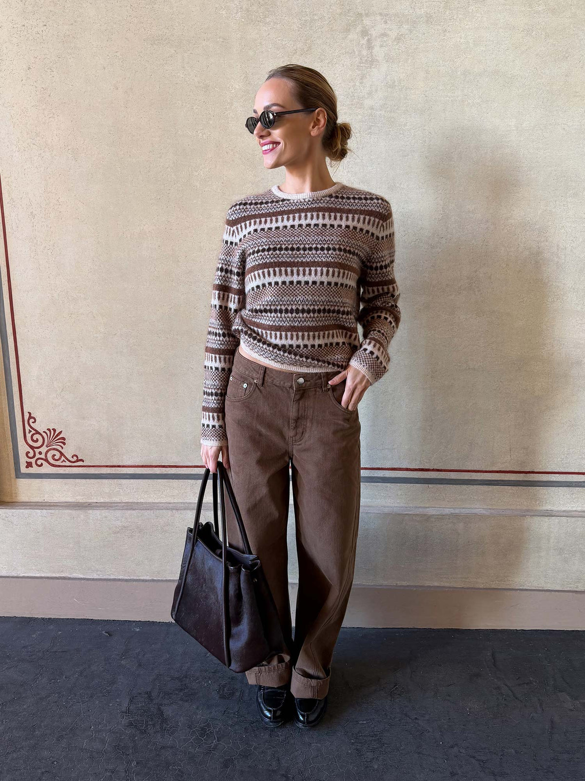 Lumi Knit - Dark Brown