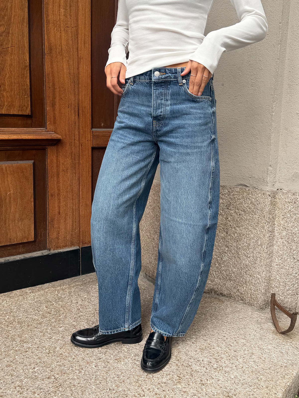 Libby Jeans - Washed Dark Blue