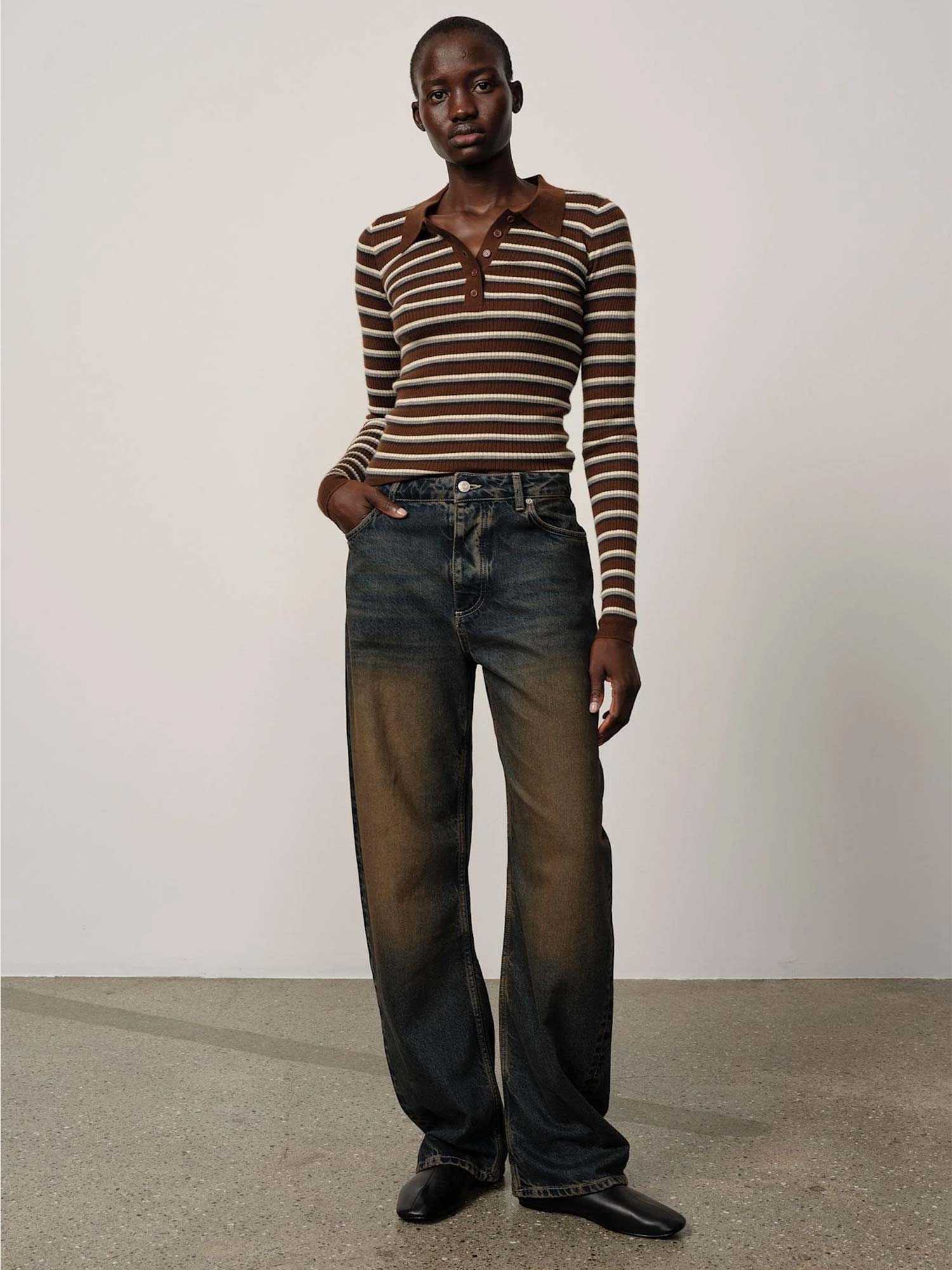 Lulu Denim Jeans - Tobacco
