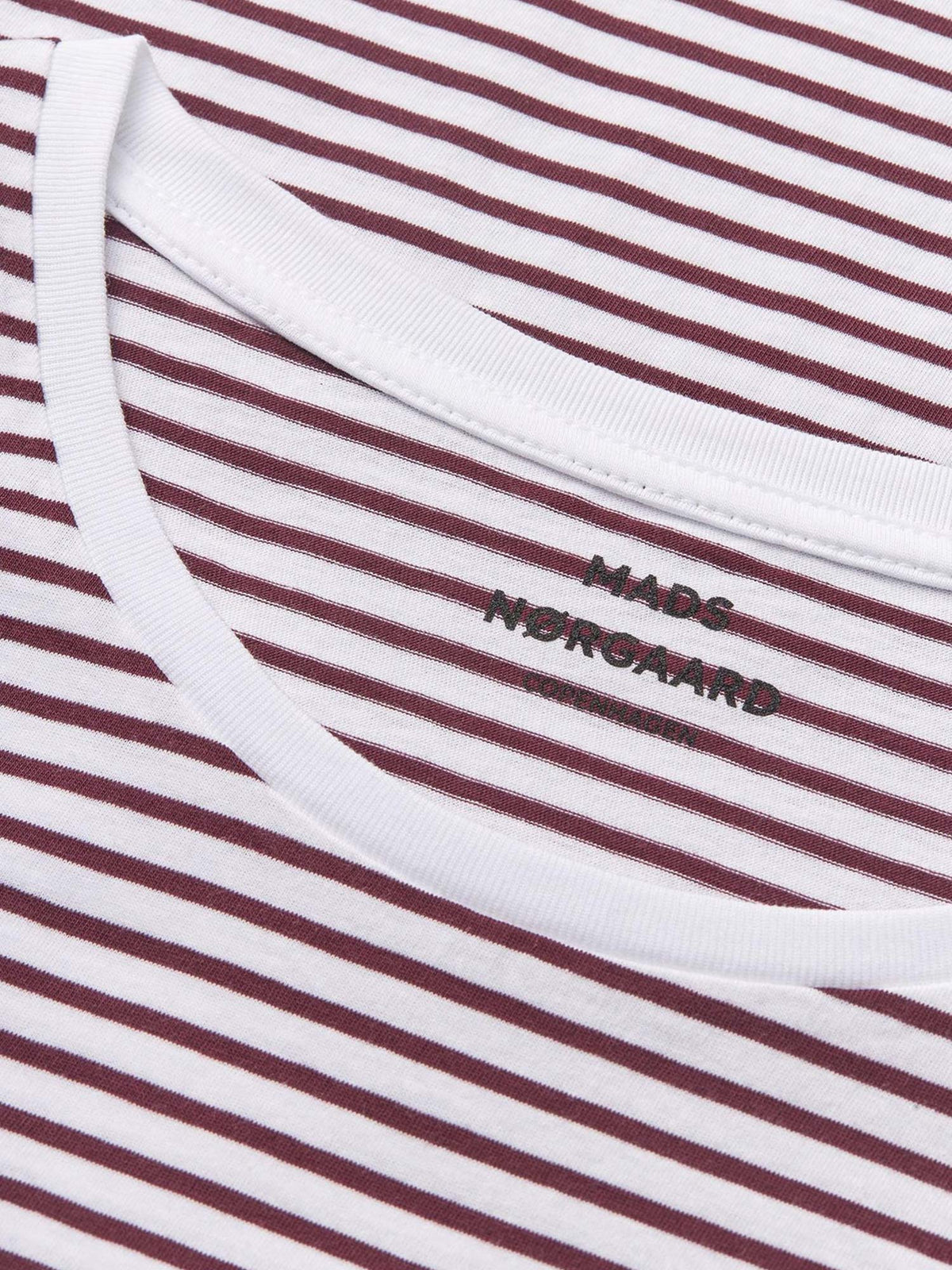 Fine Jersey Stripe Teasy Tee - Winetasting