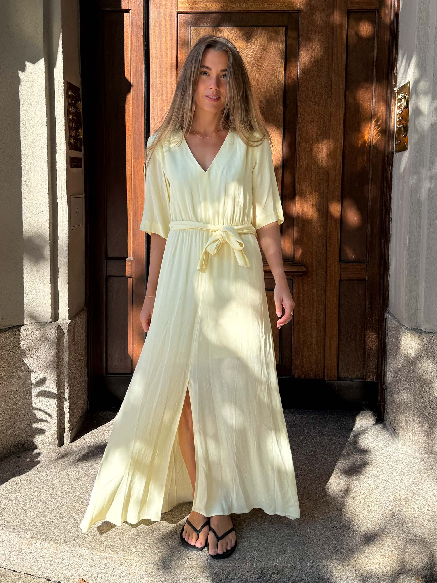 Endearing Maxi Dress - Yellow