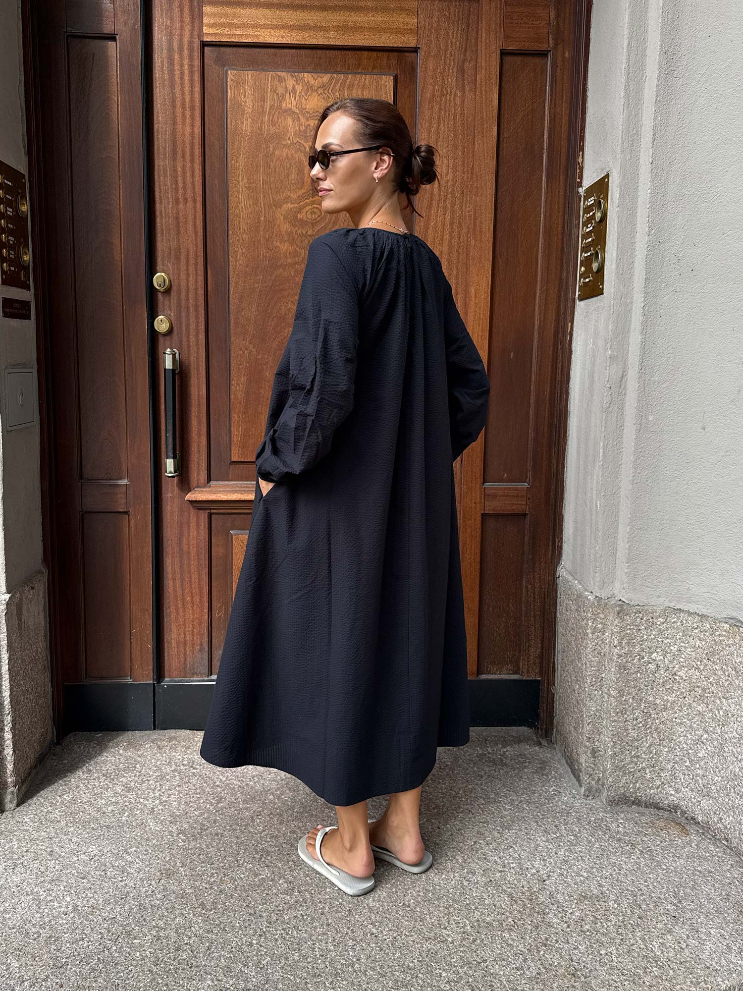 Effortless Maxi Dress - Black