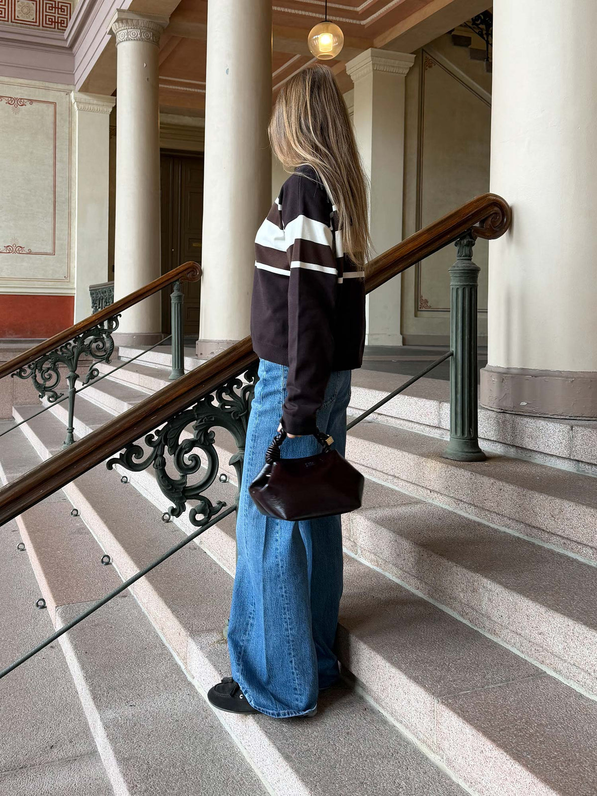 Alexu Polo Pullover - Ganache/Slate Blak