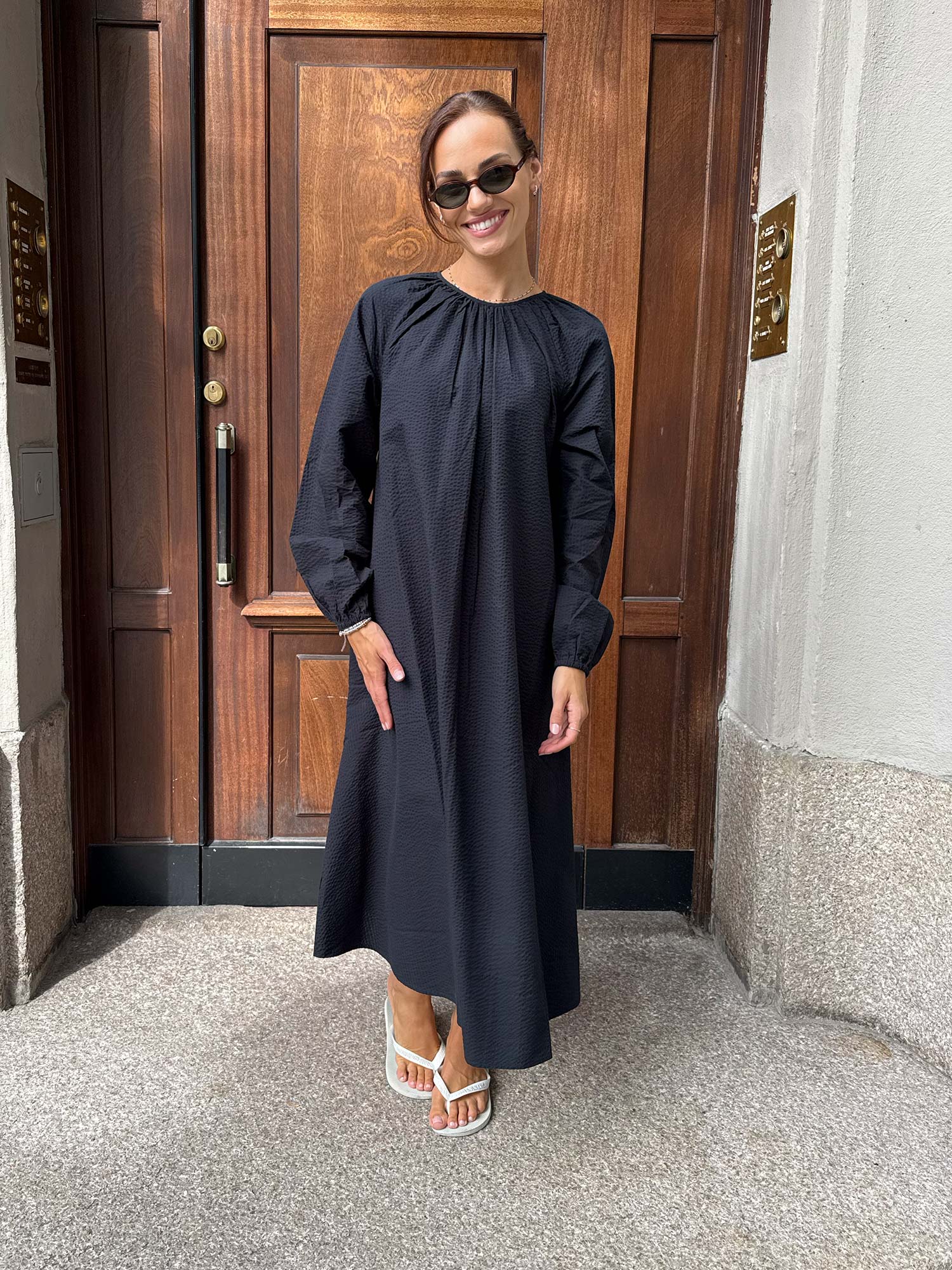 Effortless Maxi Dress - Black