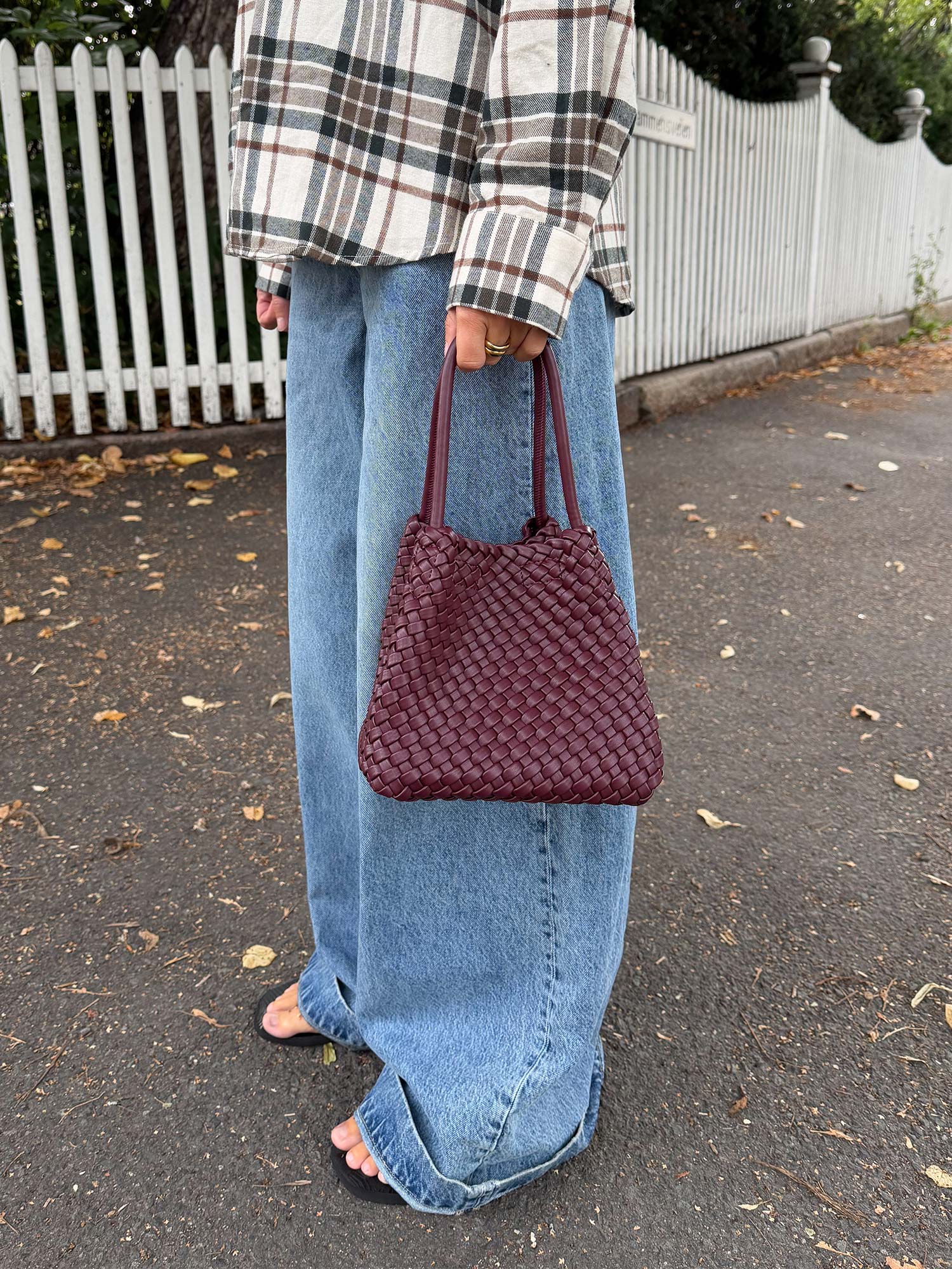 Lily Braided - Deep Burgundy