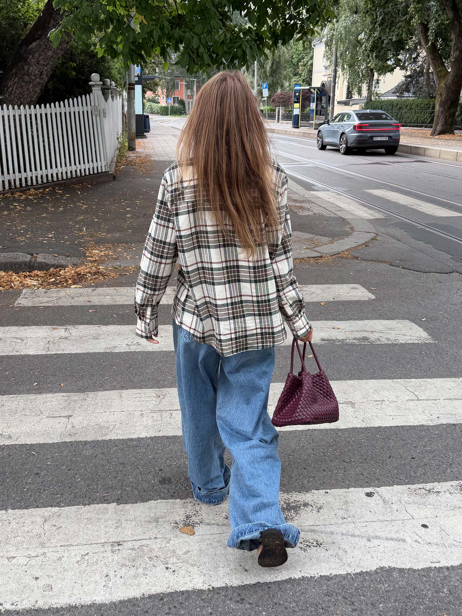 Joan Flannel Shirt - Green Check