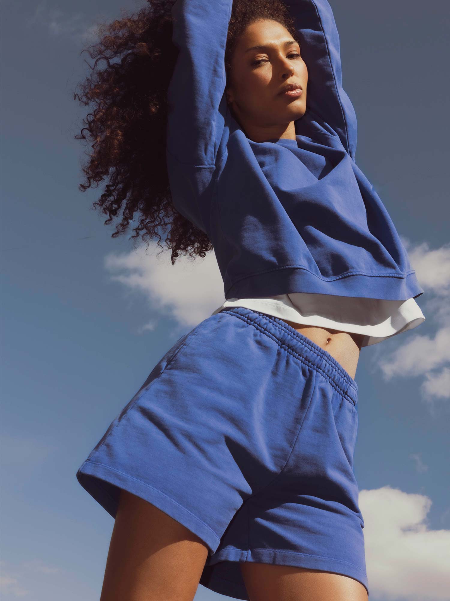 Maggy Sweatshorts - Cobalt Blue