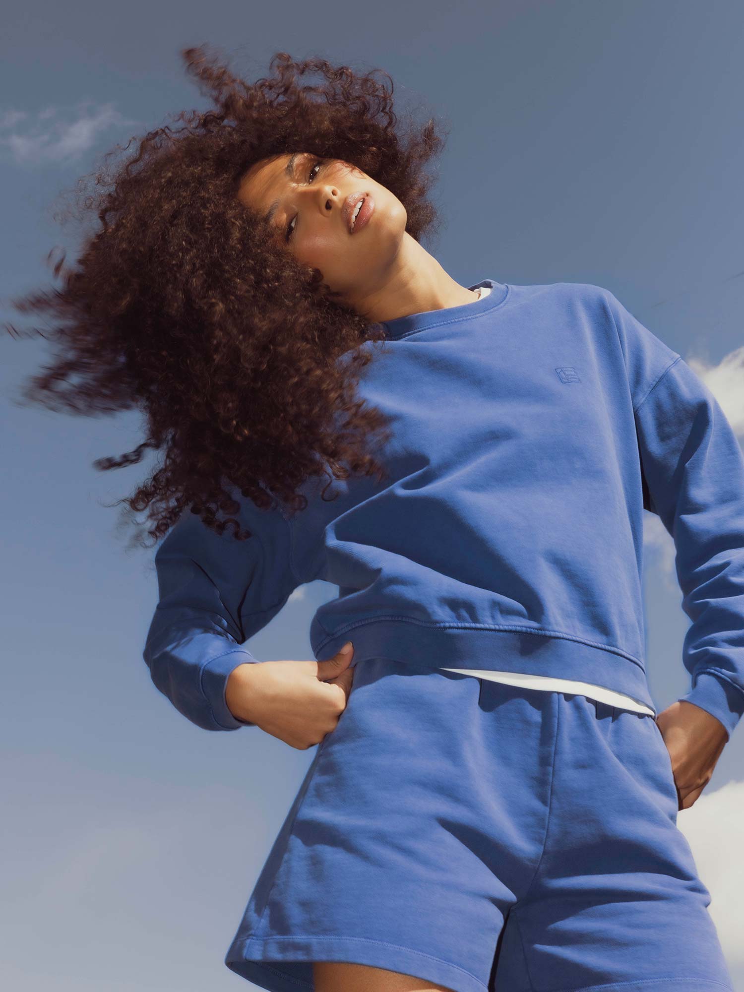 Mara Sweatshirt - Cobalt Blue
