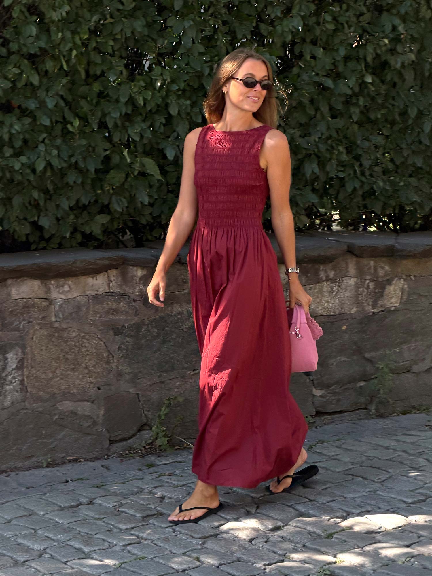 Carina Maxi Dress - Porto Red