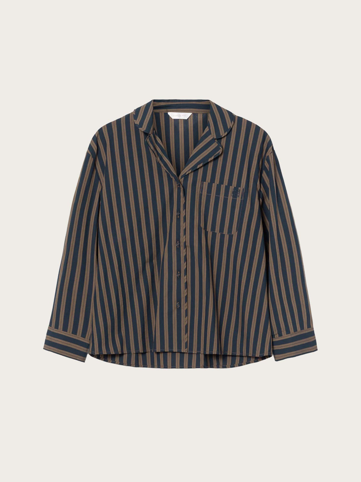 Soire Pyjamas Set - Navy Stripe