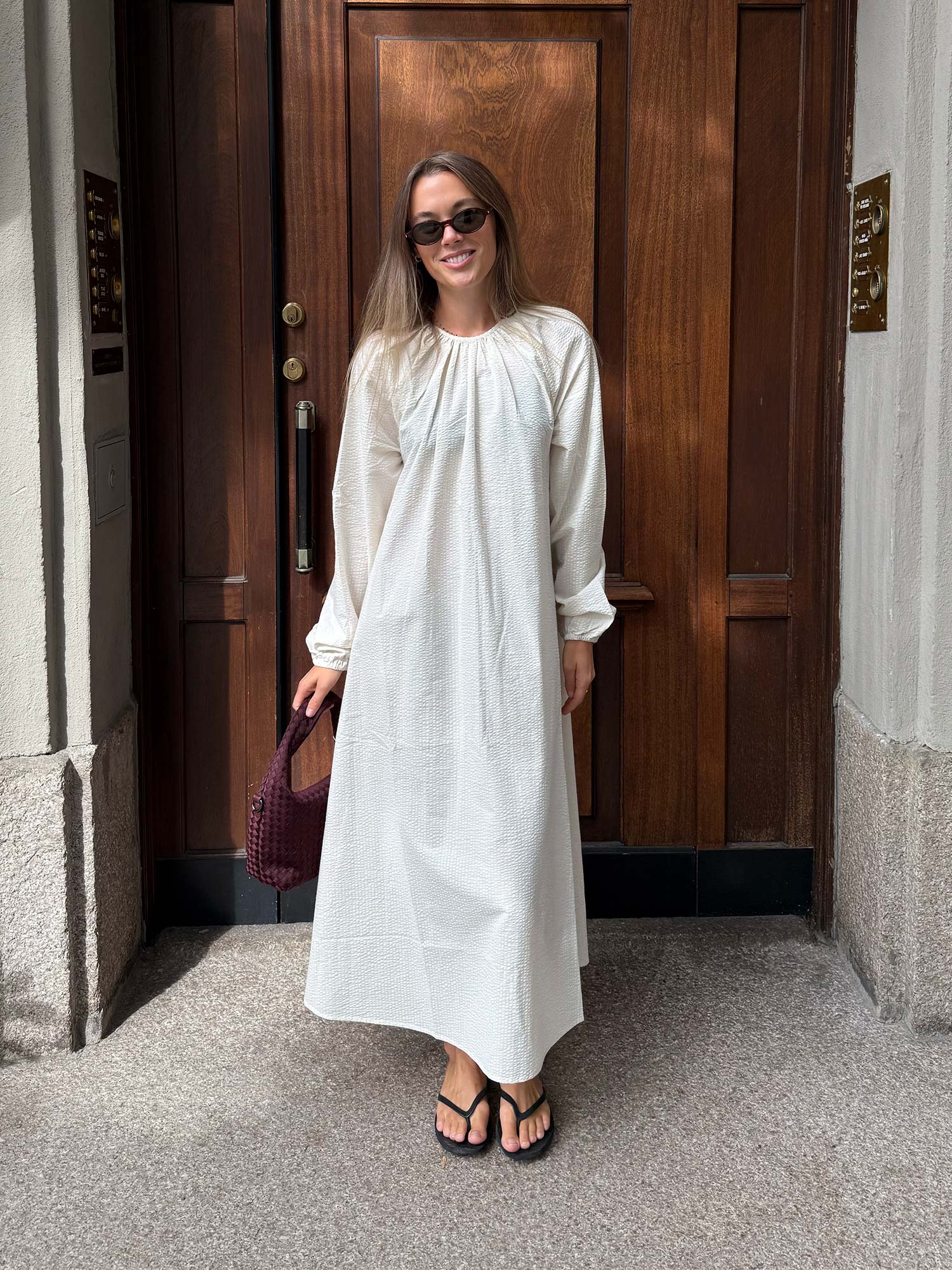 Effortless Maxi Dress - White