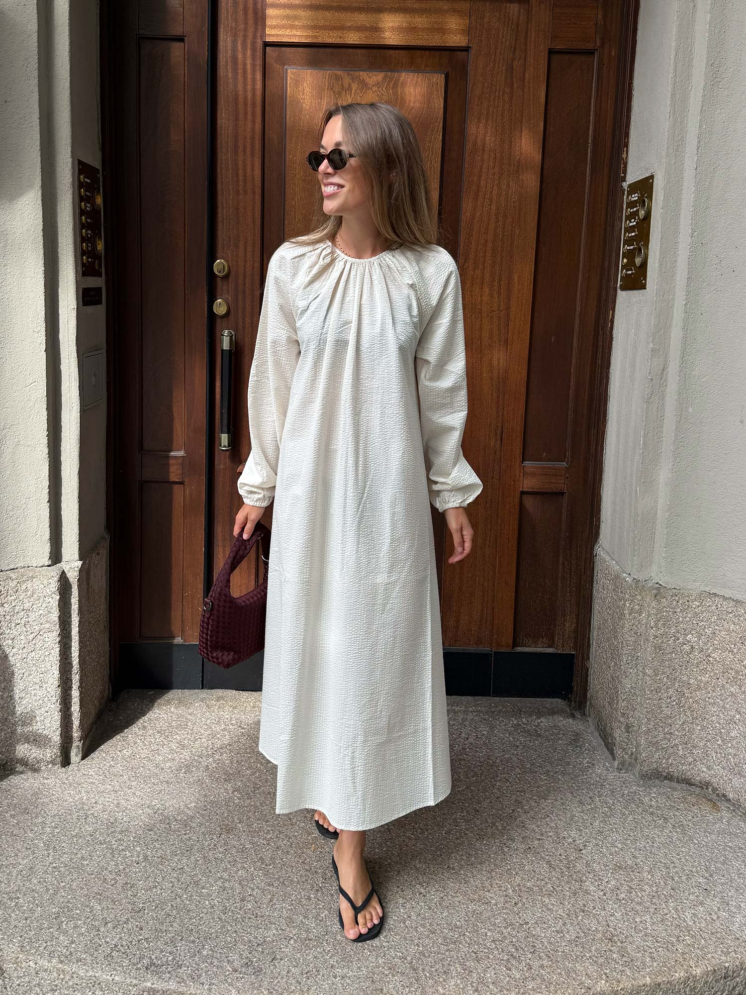 Effortless Maxi Dress - White