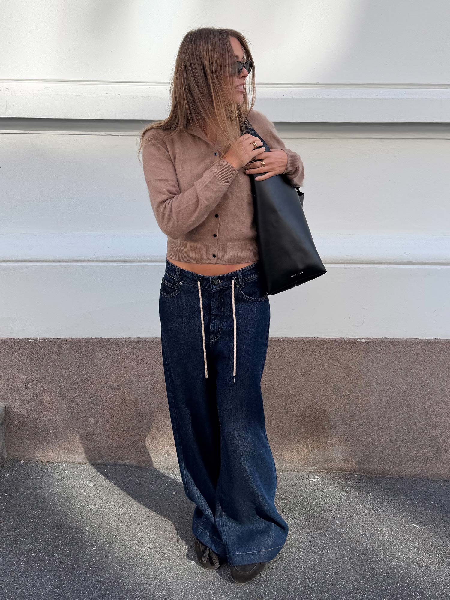 Roselle Knit Cardigan - Croissant