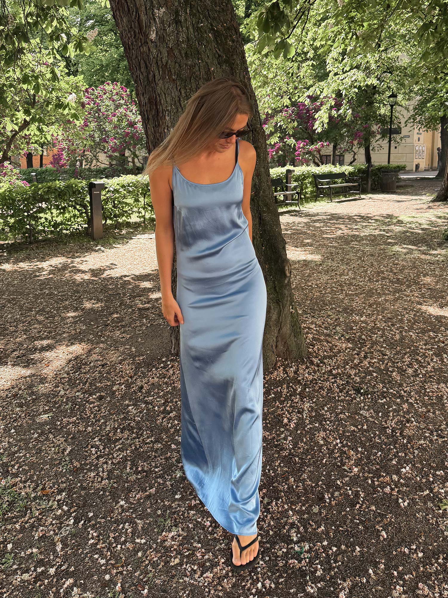 Sasinga Dress - Bel Air Blue