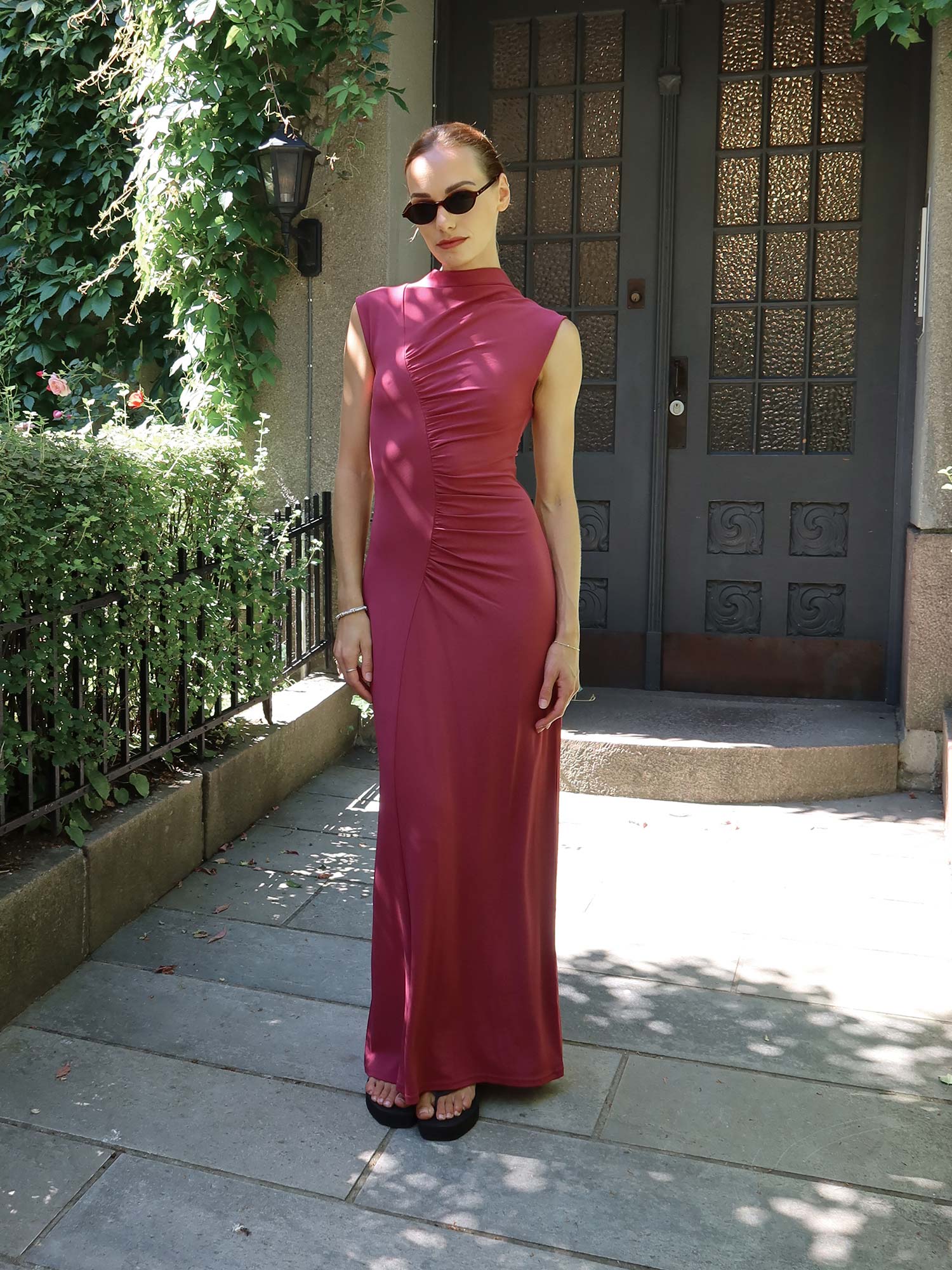 Saandressa Dress - Dry Rose